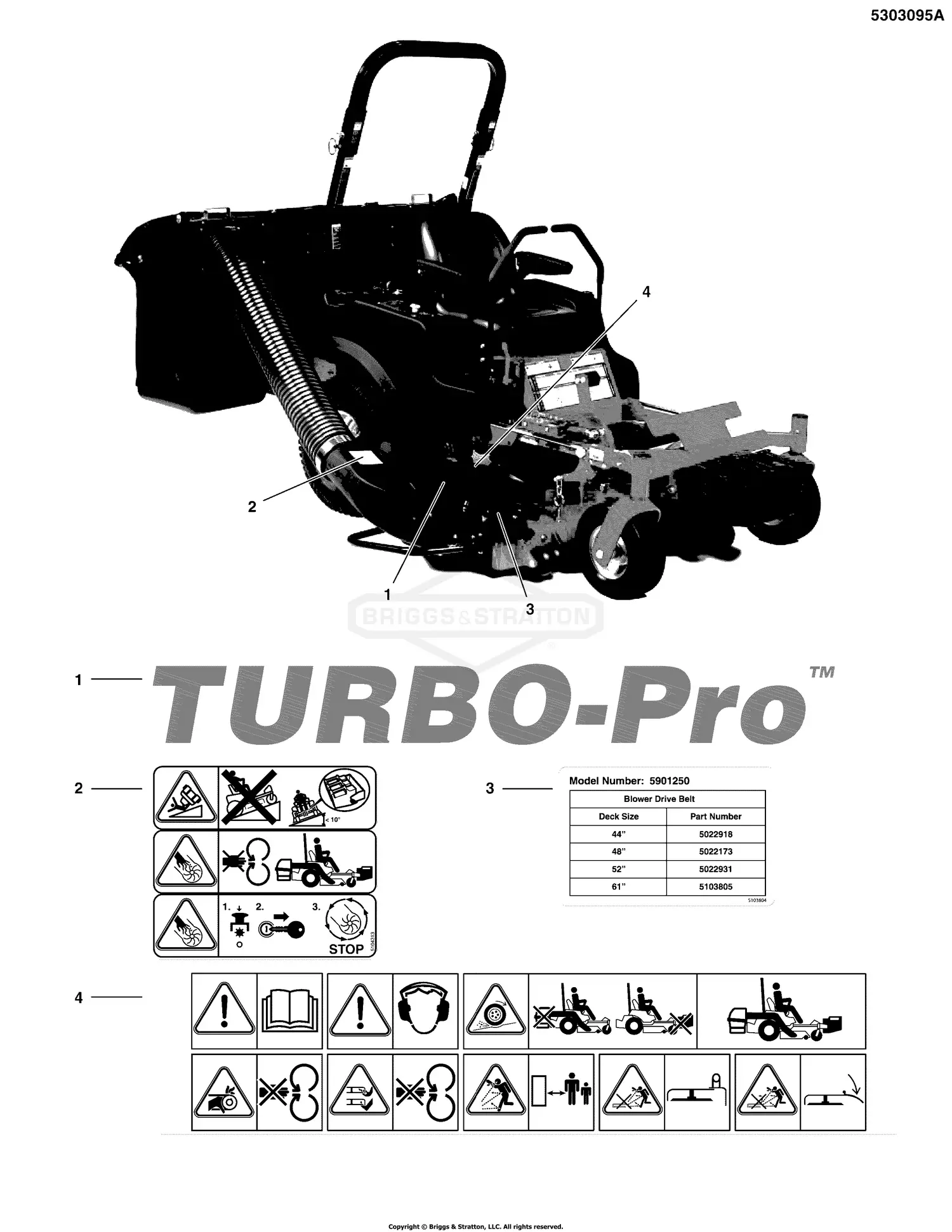 Ferris 5901345 - IS2100Z Series w/ 61