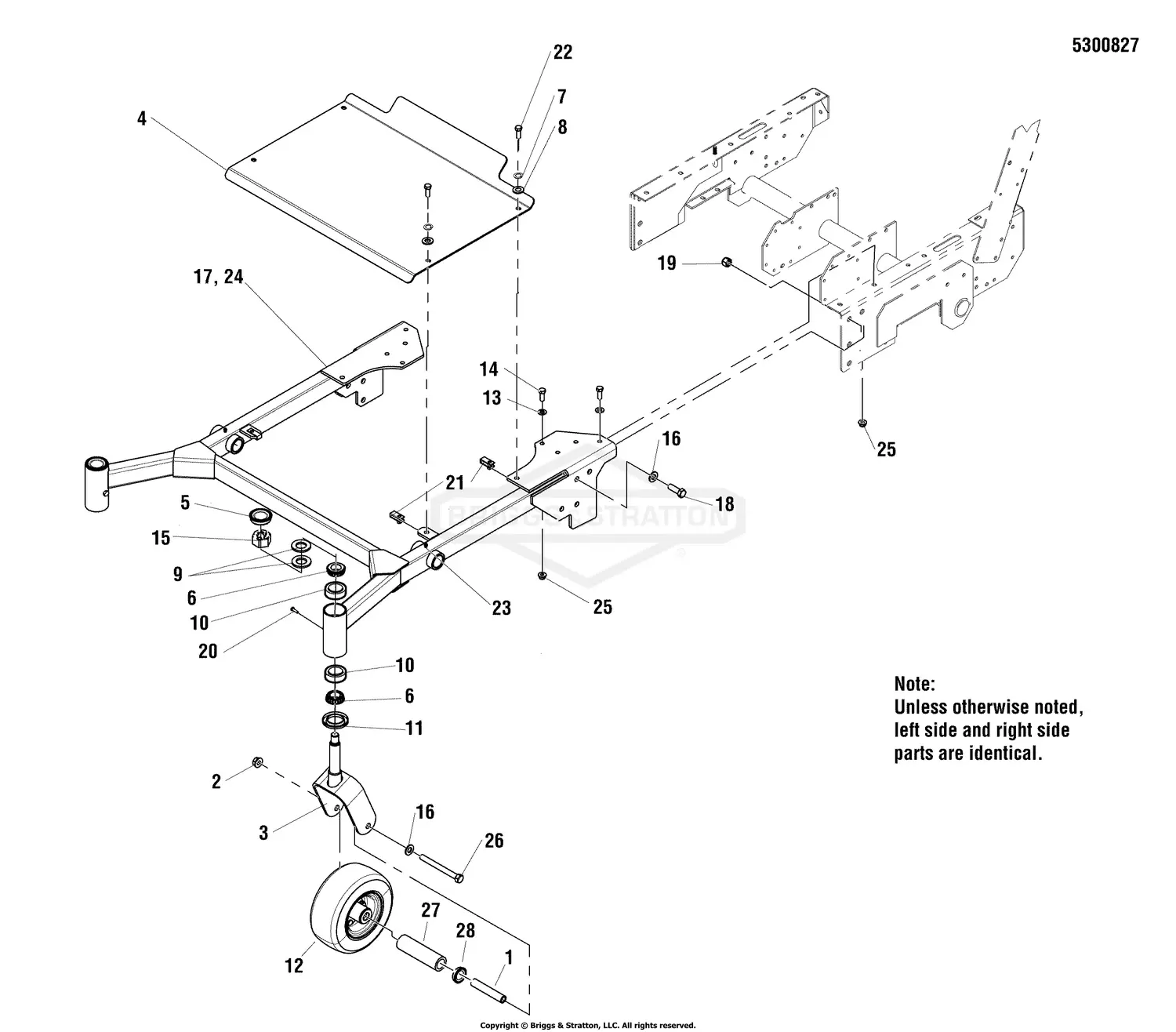 Ferris 5900553 - Comfort Control DD w/ 52