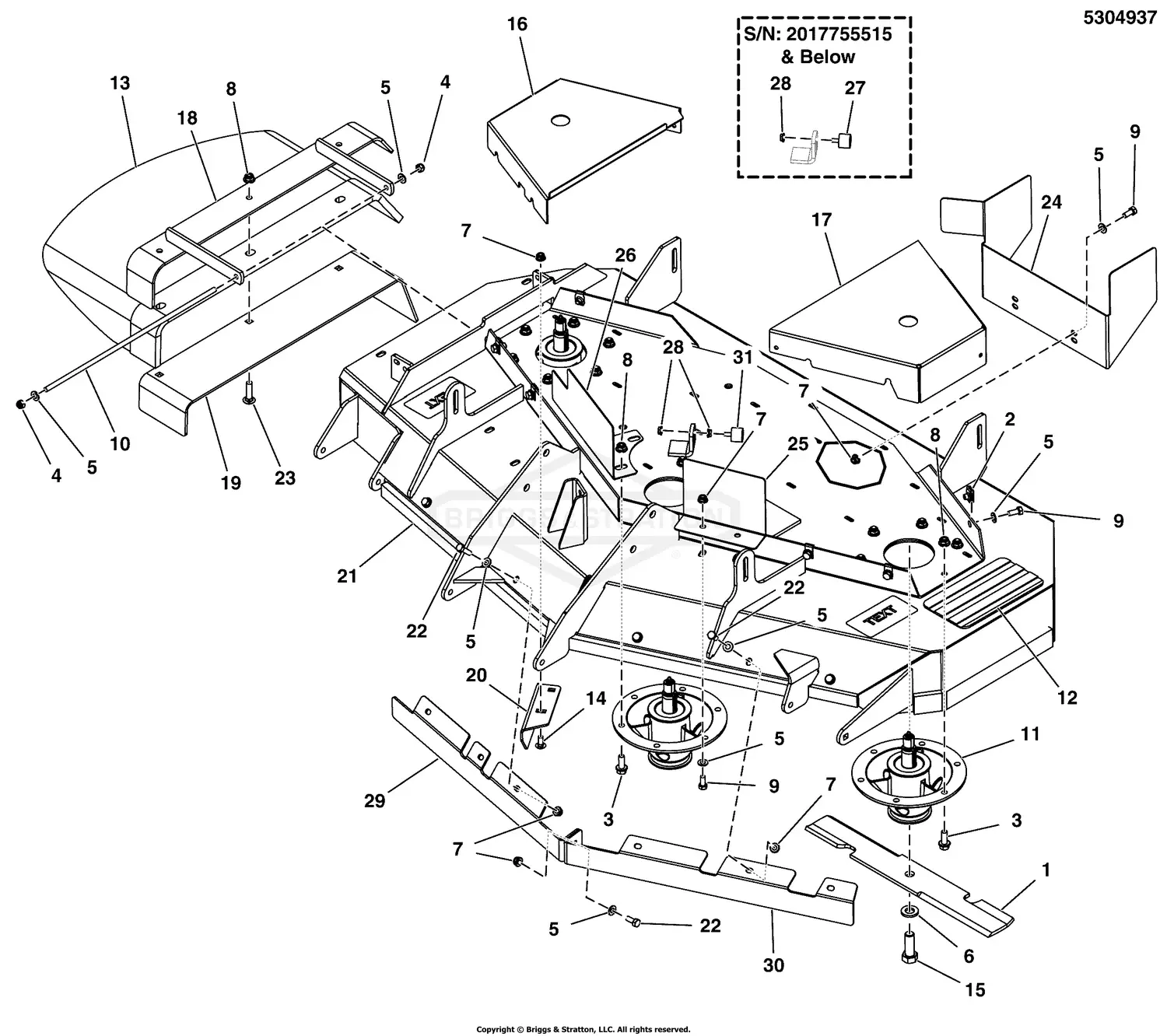 Ferris 5901686 - F160Z Series w/ 52" iCD Mower Deck (F160ZKAV2452CE