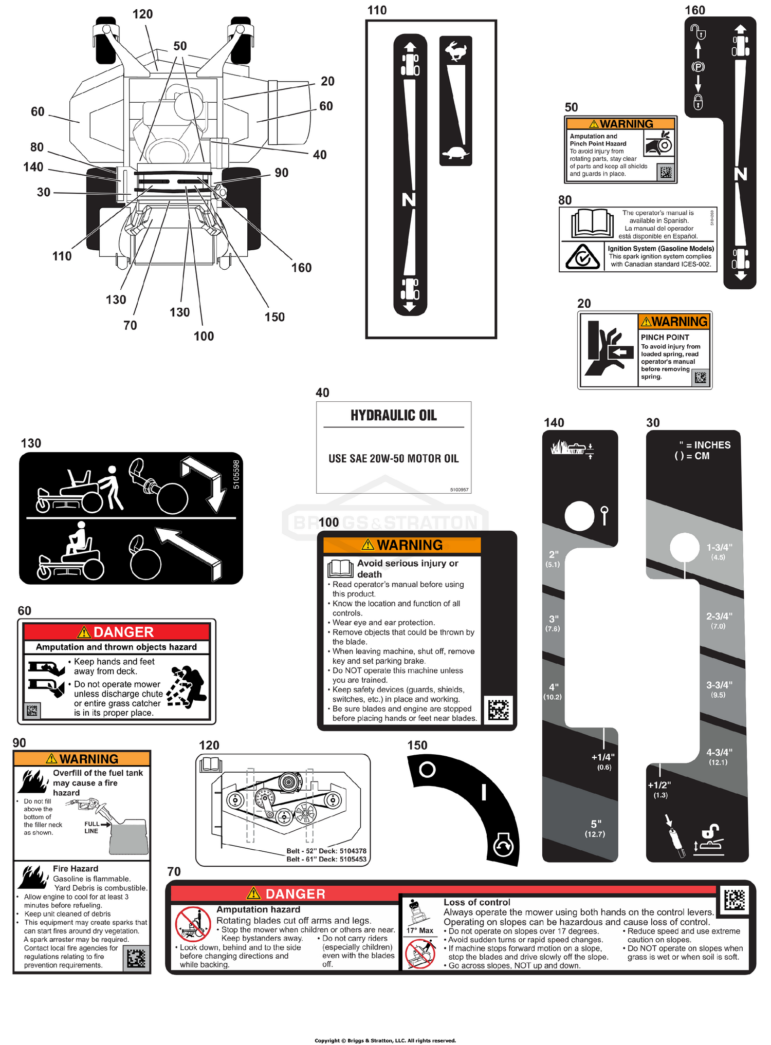 Ferris 5902168 - SRS Z3X Series w/ 52