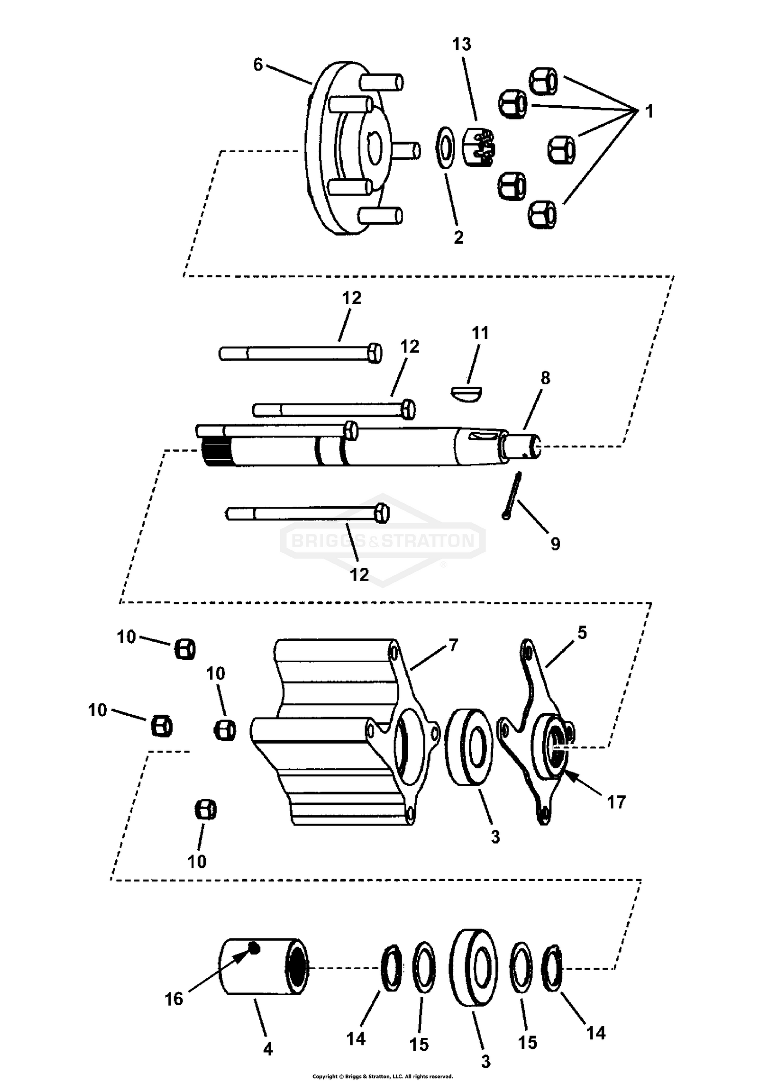ainaページ Kawasaki Motorcycle 2013 OEM Parts Diagram for CLUTCH