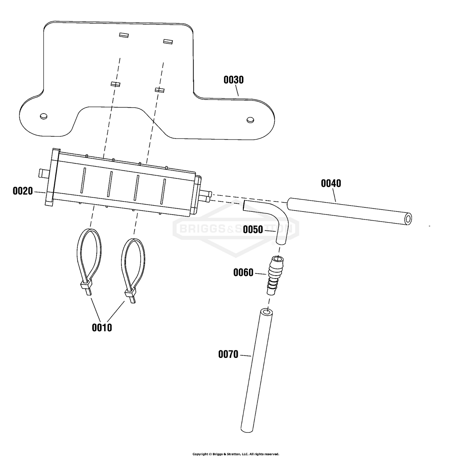Snapper 1687903YP - Carbon Canister Kit, RER Parts Diagrams