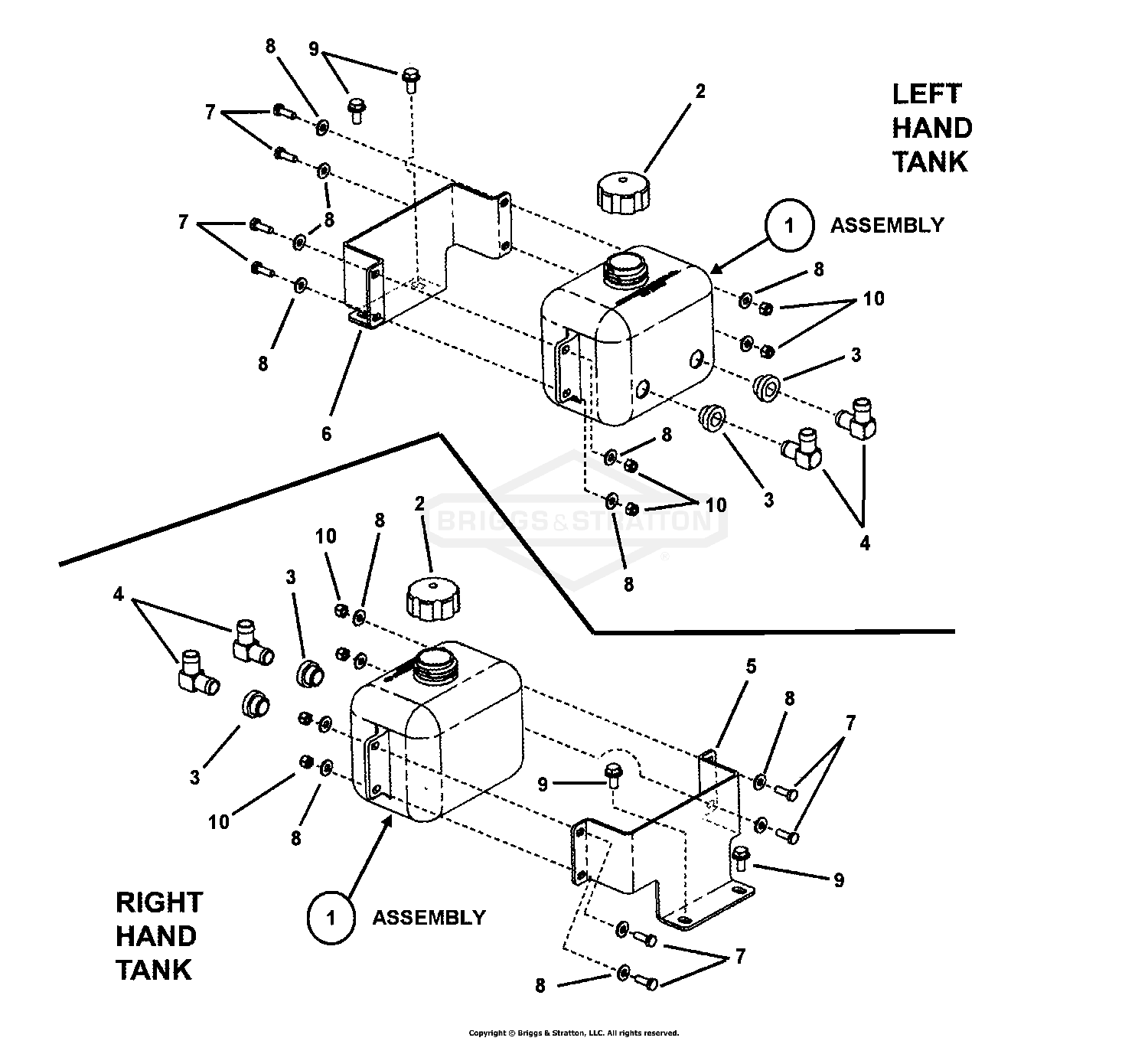 ぱやページ Kawasaki Motorcycle 1992 OEM Parts Diagram for FUEL TANK