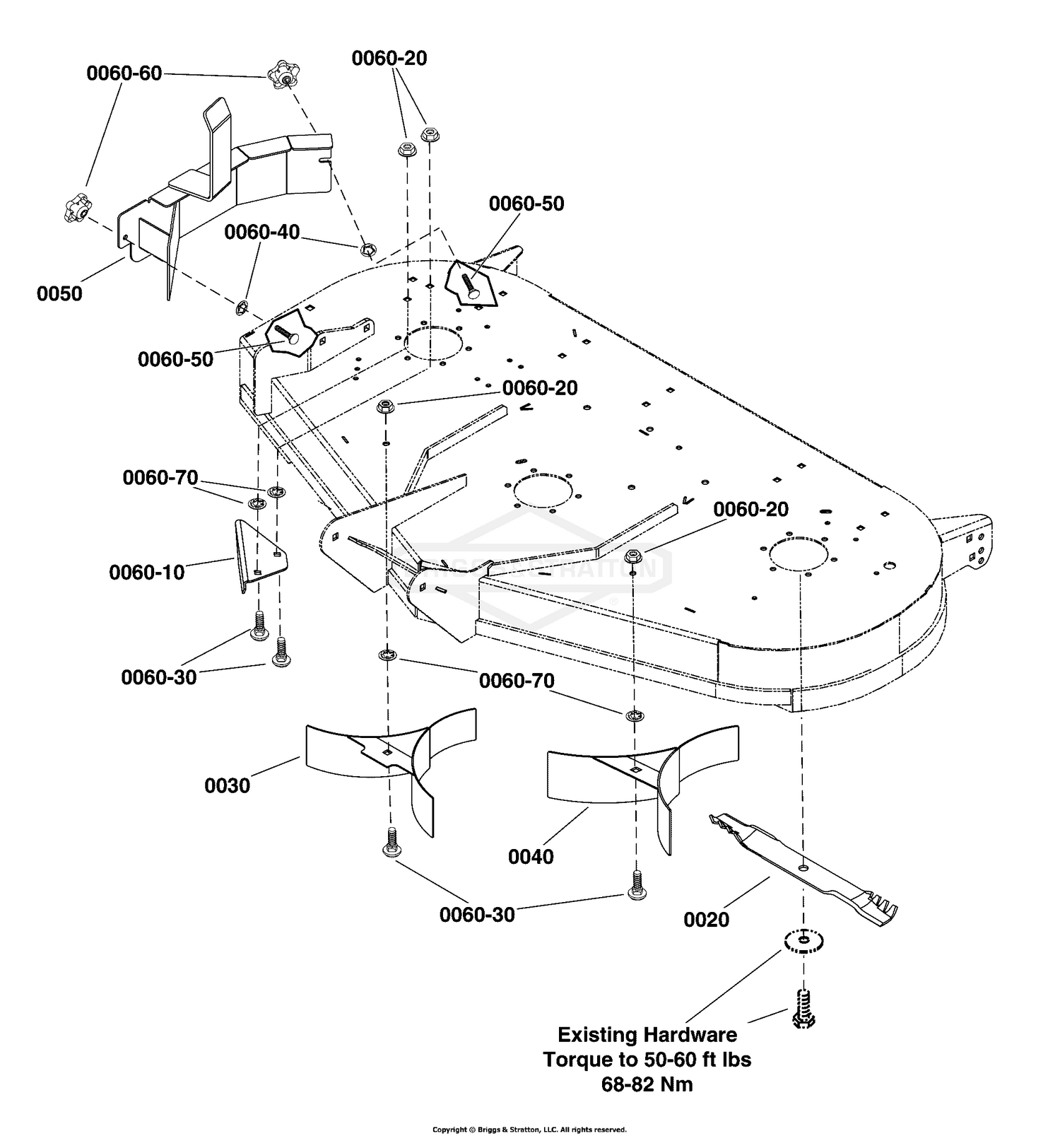 Snapper 1696909 - Grass Mulcher Kit, 48