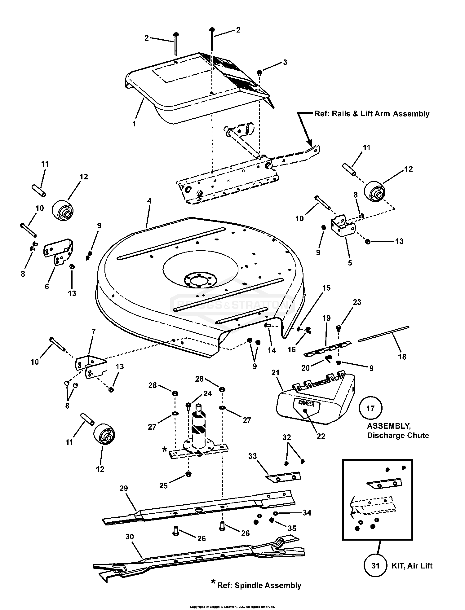 Snapper 7800650 - 3012523BVE, 30
