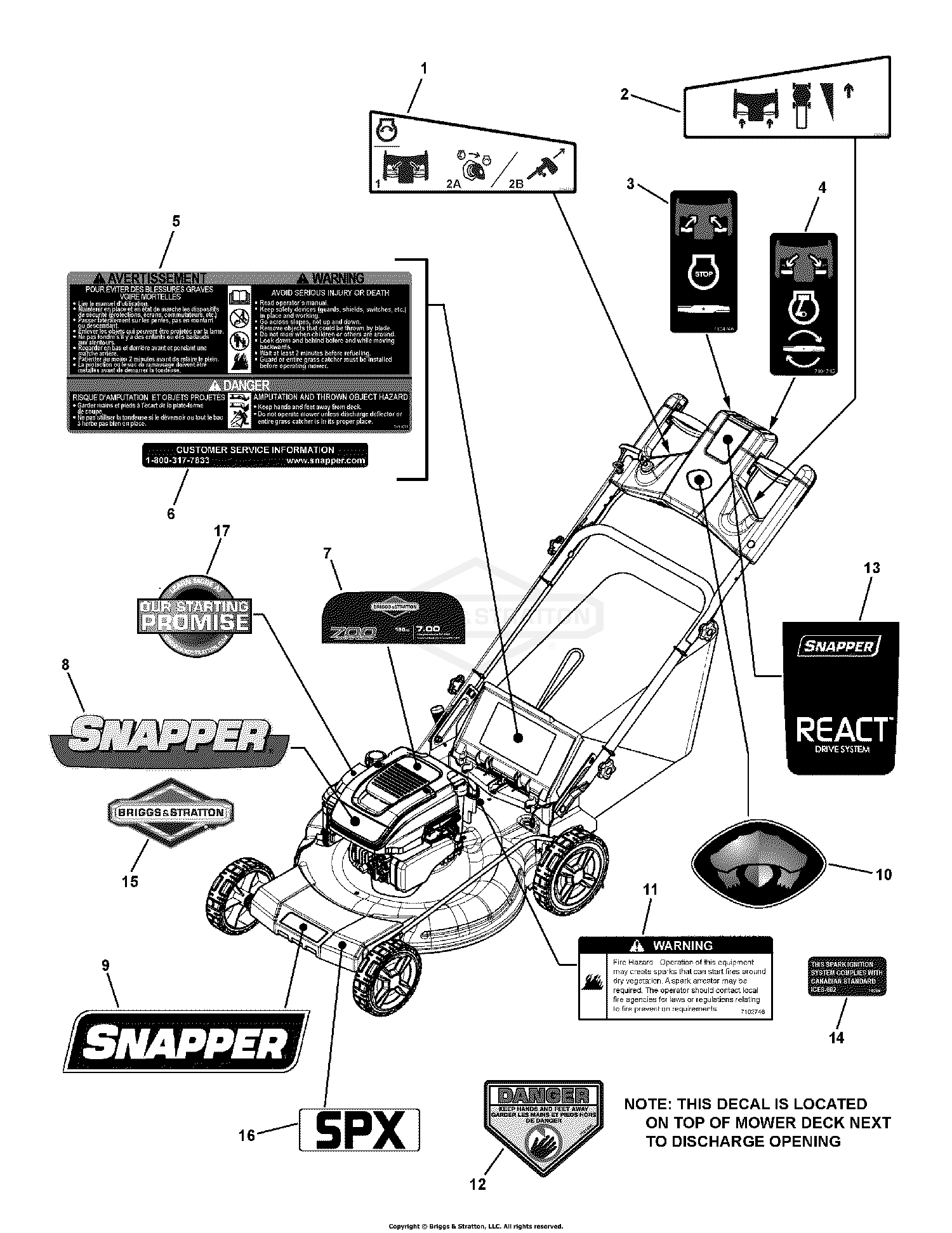 もりもりページ Snapper 7800774 - SPXV2270FC, 22