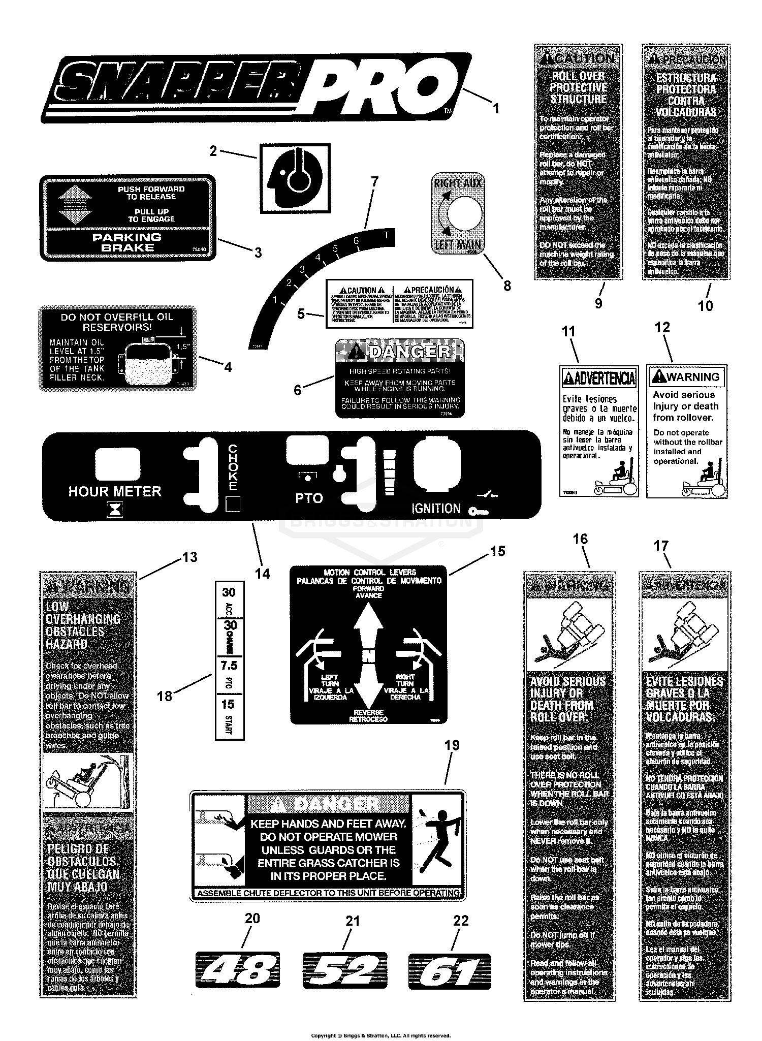 Snapper Pro 7800022 - NZM25613KWV, 25HP Kawasaki w/ 61