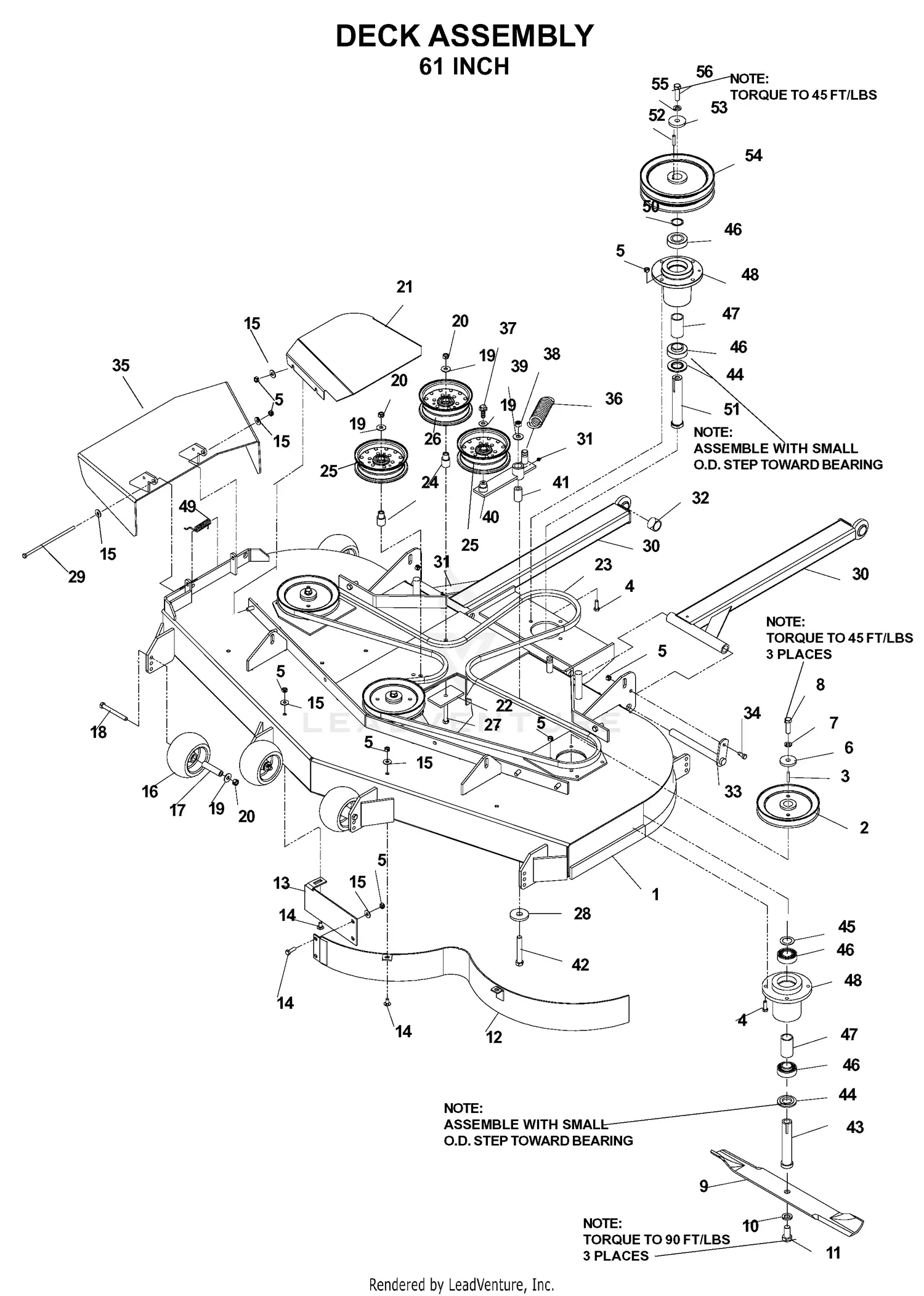 Husqvarna BZE 6134 D - 968999222 (2003-06) Parts Diagrams