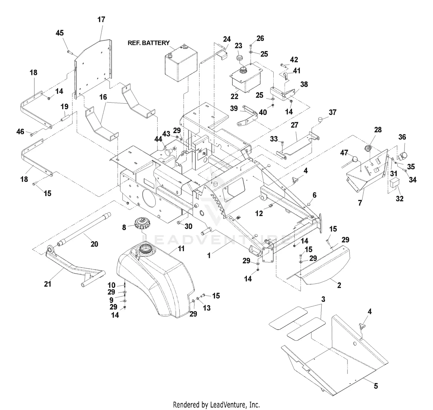 Husqvarna iZ 4818 KAA (968999205) (2004-08) Parts Diagrams