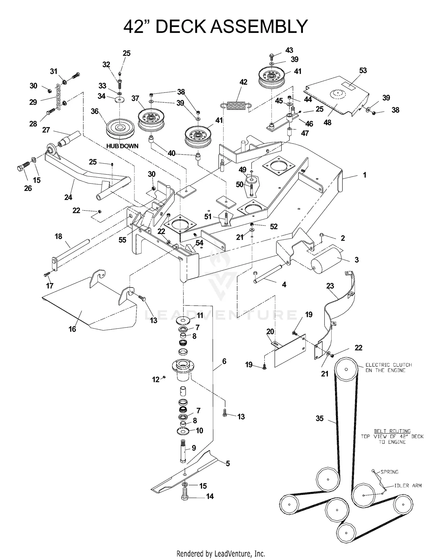 Husqvarna IZ 5223 - 968999208 (2004-09) Parts Diagrams