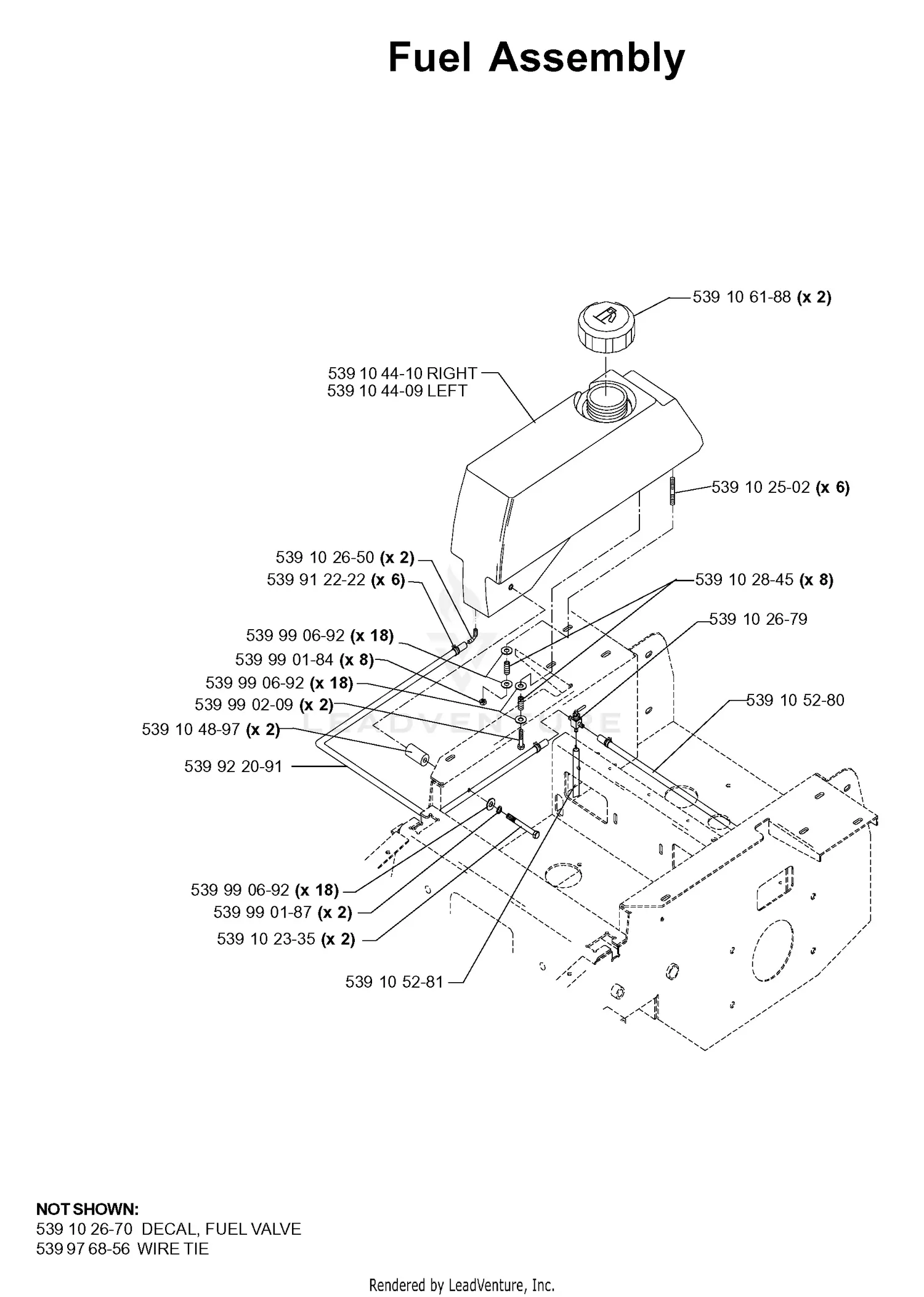 Husqvarna LZ 25 C - 968999310 (2006-04) Parts Diagrams