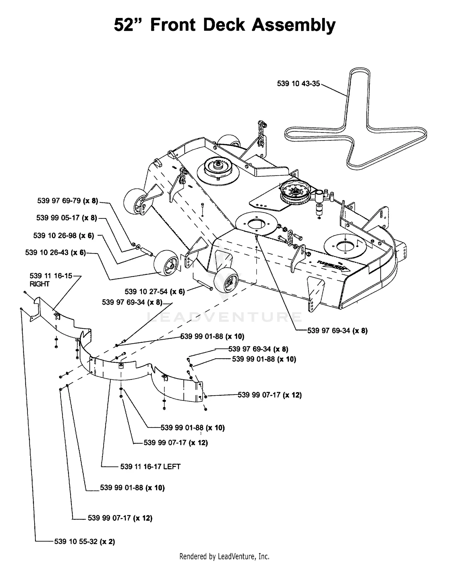 Husqvarna LZ 7227 TKOA - 968999272 (2006-04) Parts Diagrams