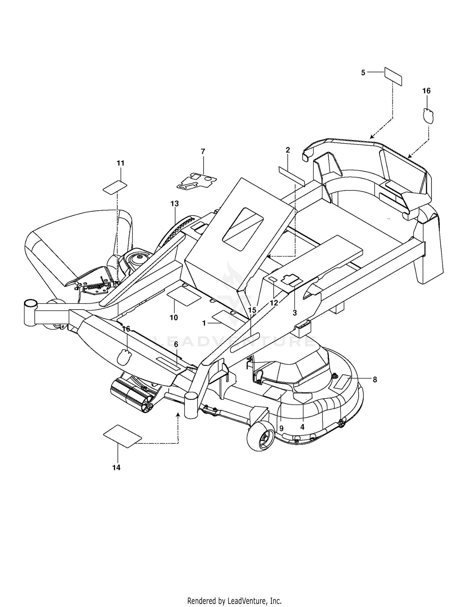 Husqvarna MZ 5424 S - 967003903-02 (2015-12) Parts Diagrams