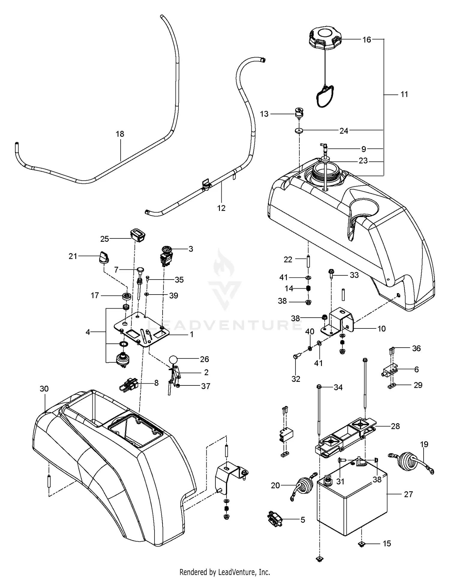 Husqvarna MZ 61 - 967277502-00 (2013-11) Parts Diagrams