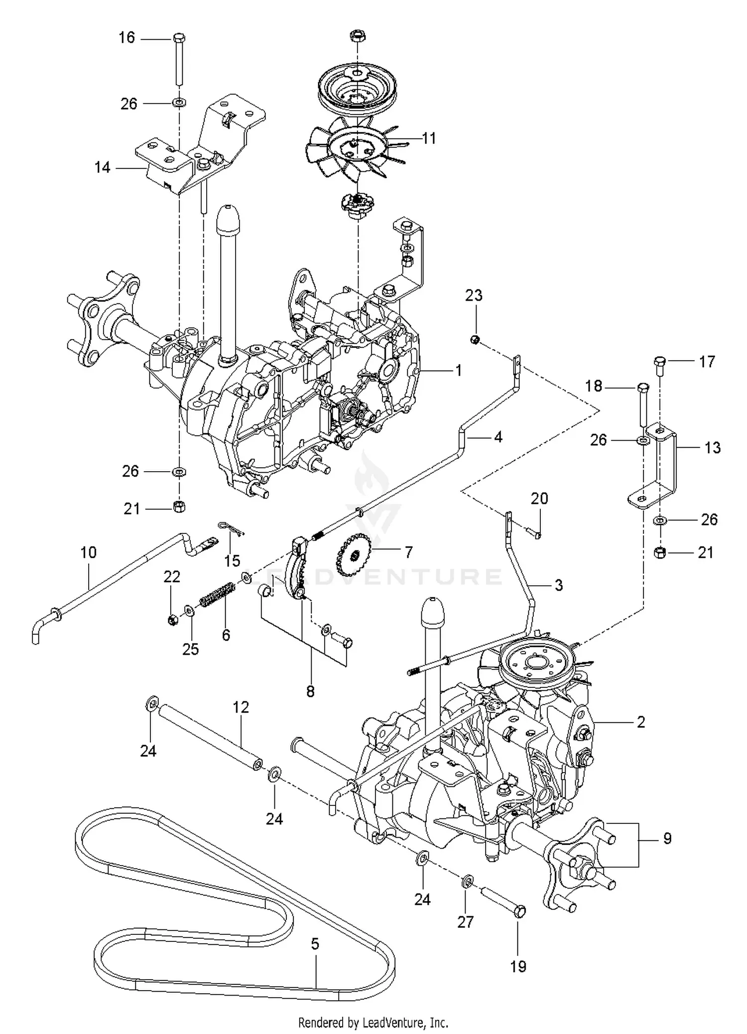 Husqvarna RZ 4621 967009803 2013 08 Parts Diagrams