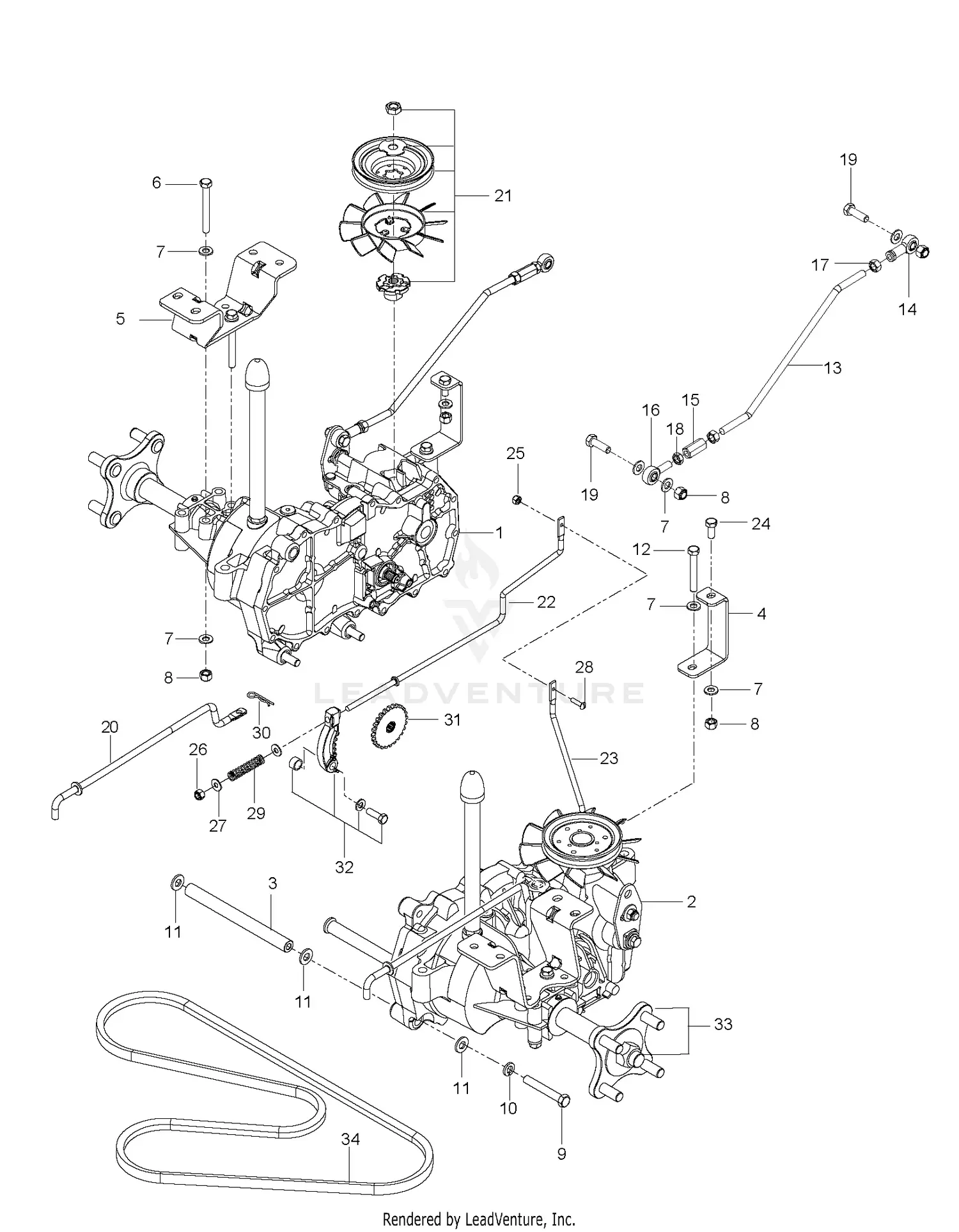 Husqvarna RZ 5424 - 289821 (2011-09) Parts Diagrams