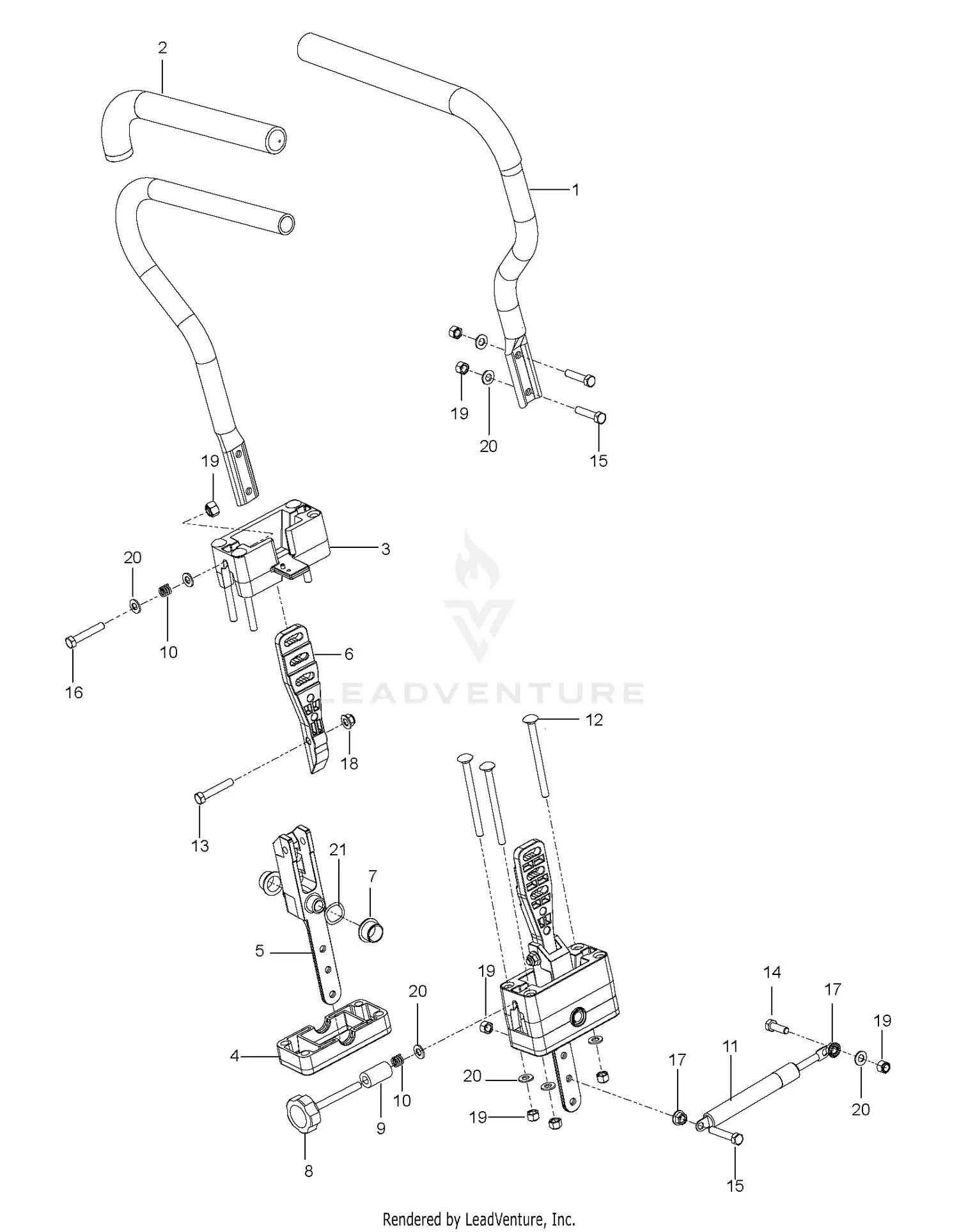 ♱ページ Husqvarna RZ 5424 - 289821 (2011-09) Parts Diagrams