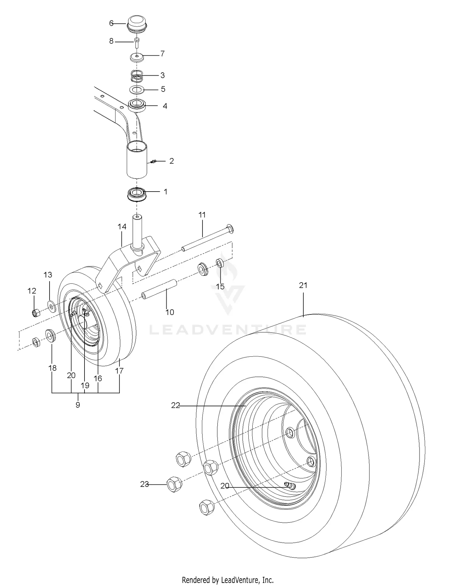 ♱ページ Husqvarna RZ 5424 - 289821 (2011-09) Parts Diagrams