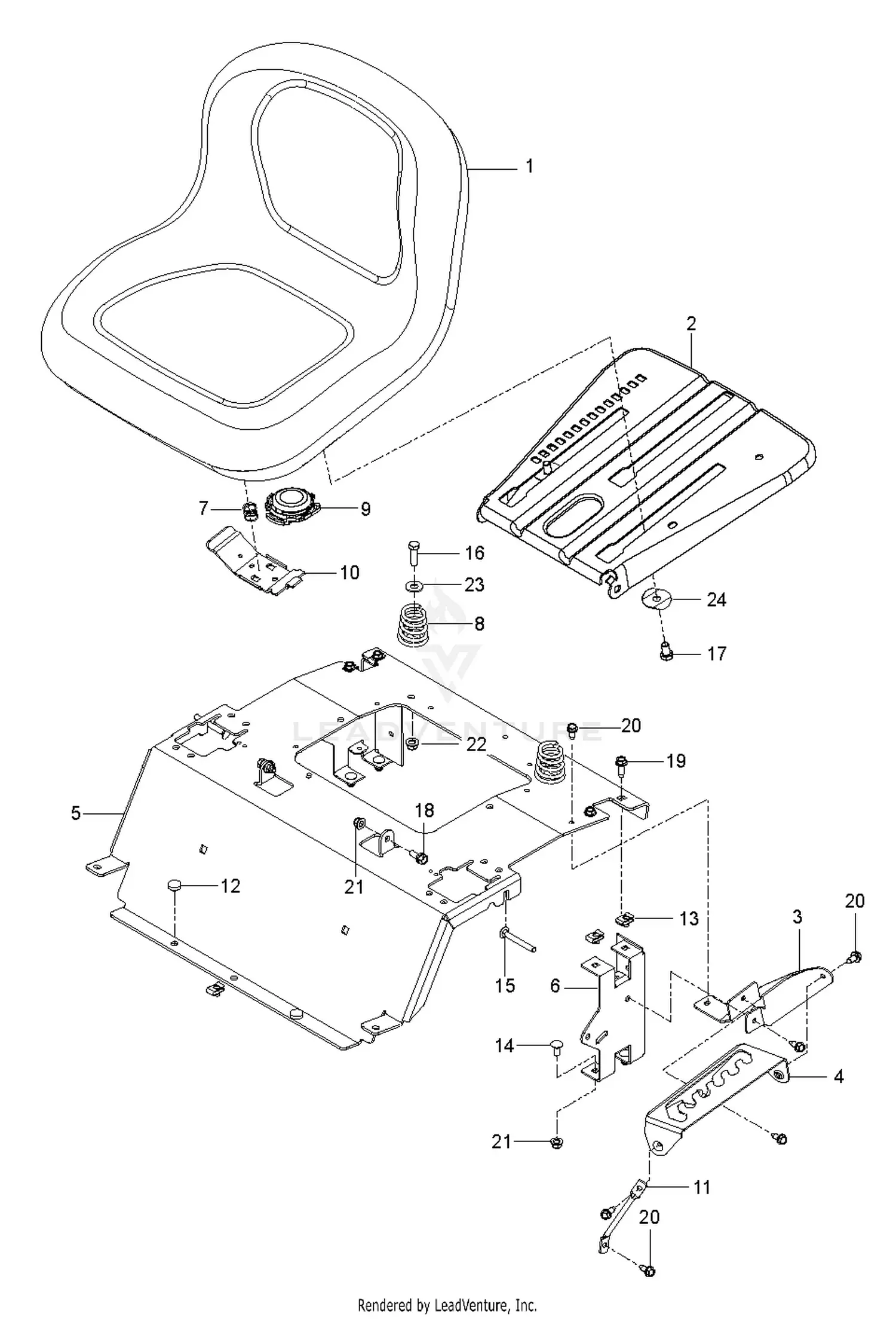 Husqvarna Z 254 - 967324203-00 (2016-02) Parts Diagrams