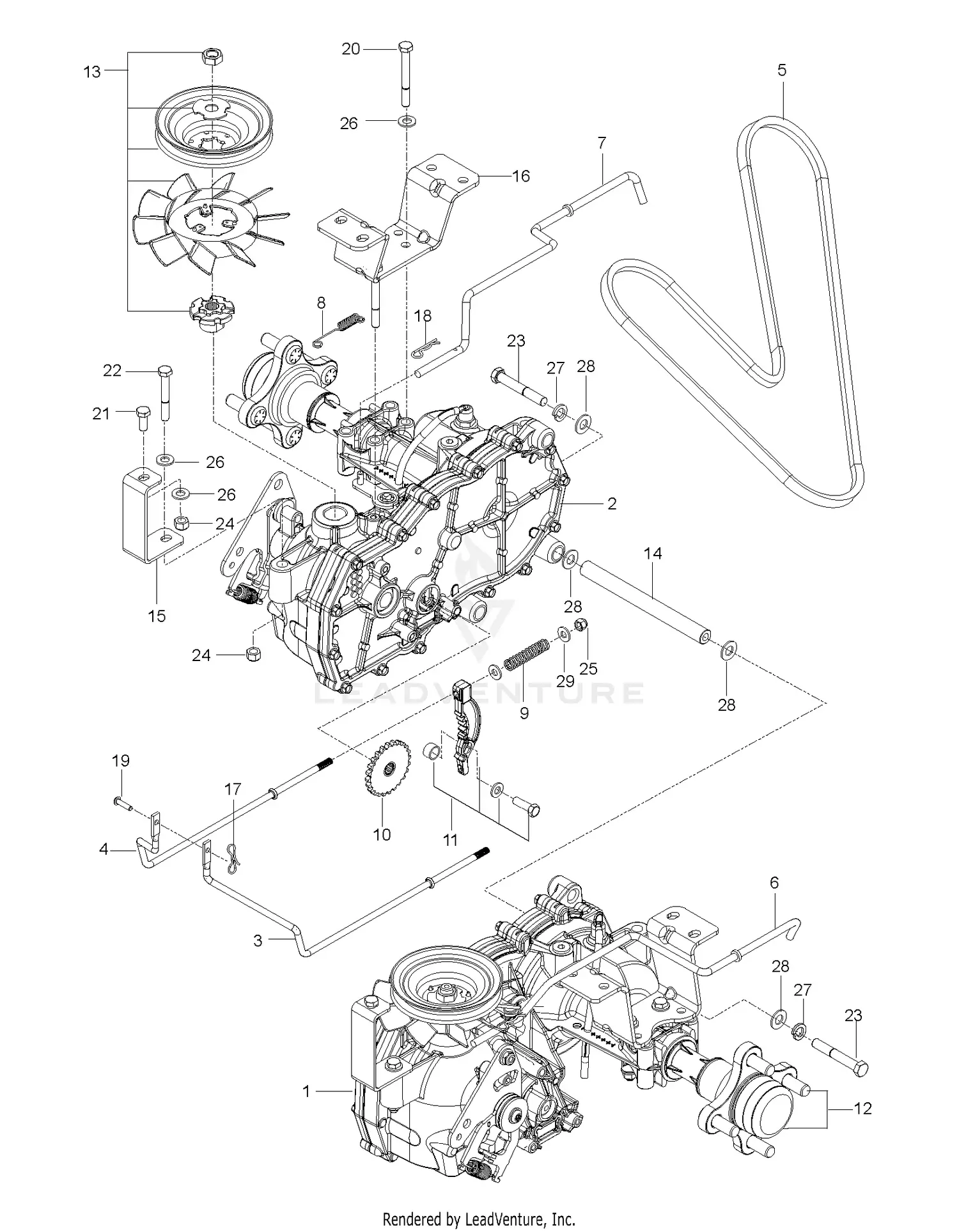 Husqvarna Z 254 - 967844601-00 (2018-01) Parts Diagrams