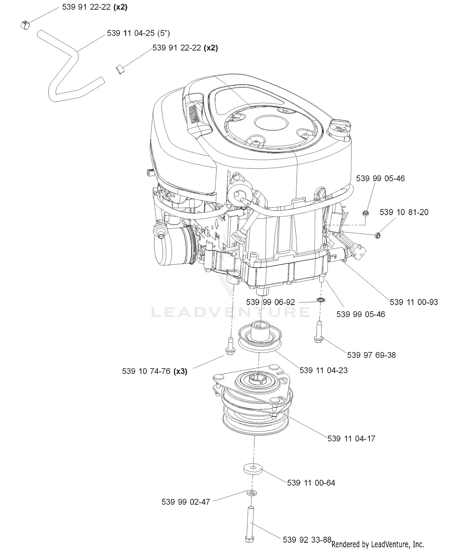 Husqvarna Z 4217 BIA (968999280) (2006-04) Parts Diagrams