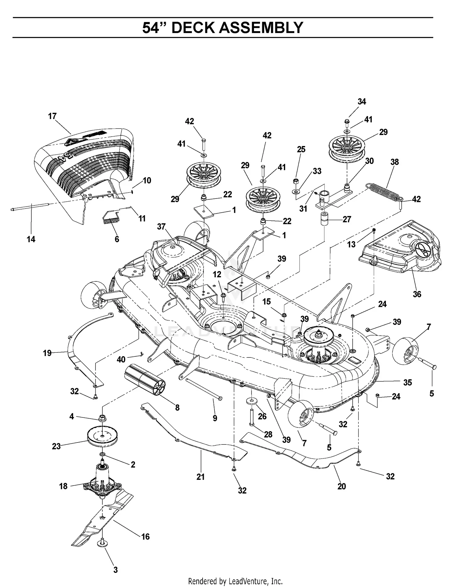 Husqvarna Z4218 - 968999281 (2006-09) Parts Diagrams