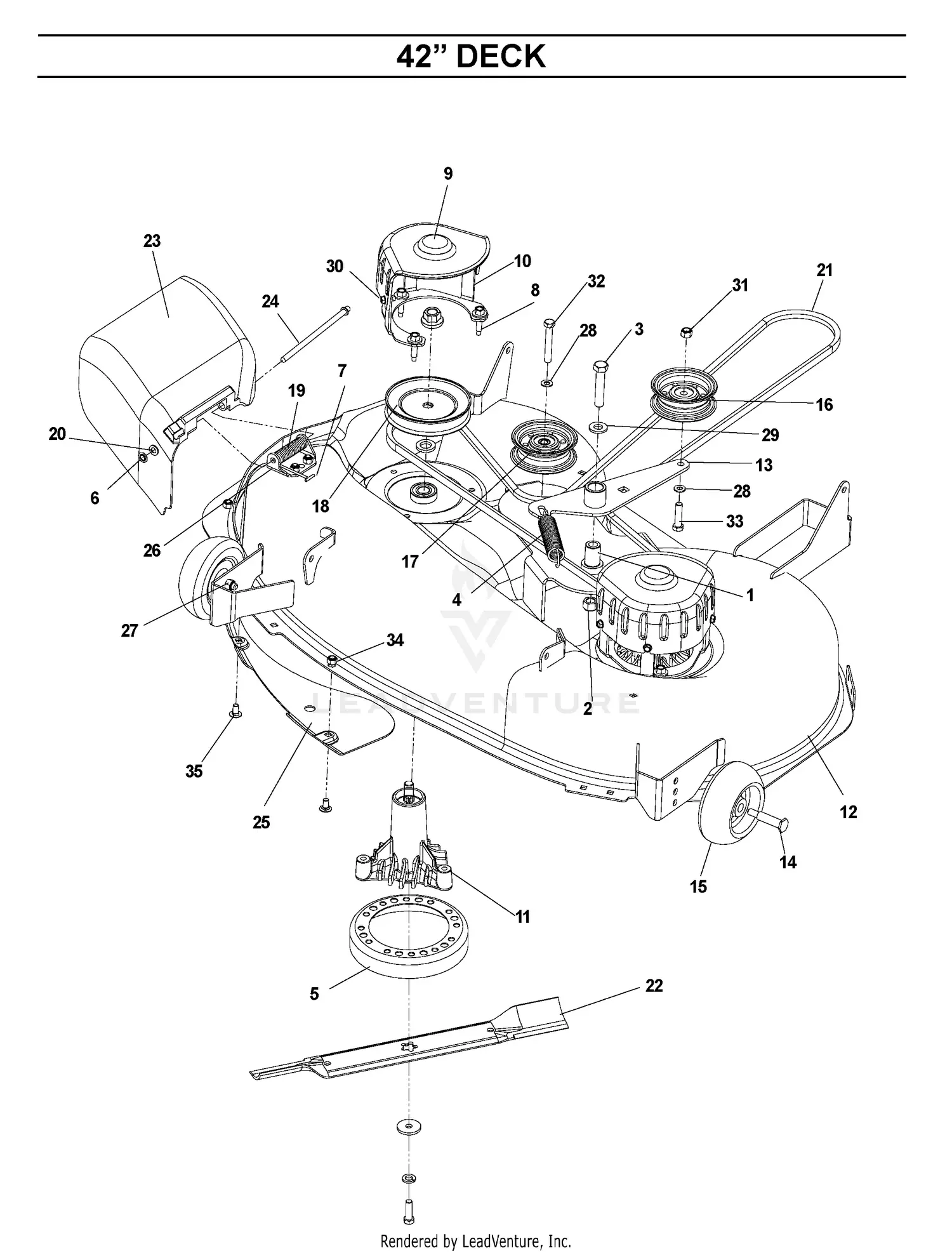 Husqvarna Z4824 - 968999512 (2006-09) Parts Diagrams
