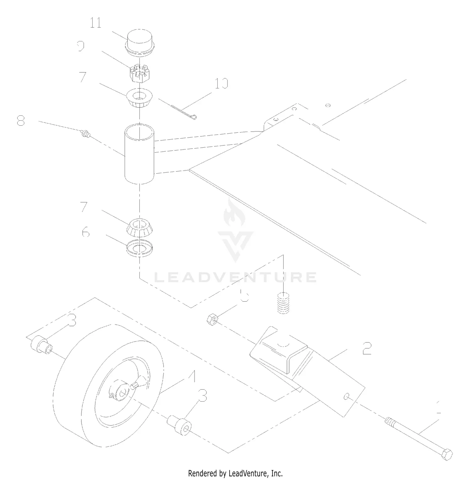 Kawasaki Motorcycle 1987 OEM Parts Diagram for Carburetor