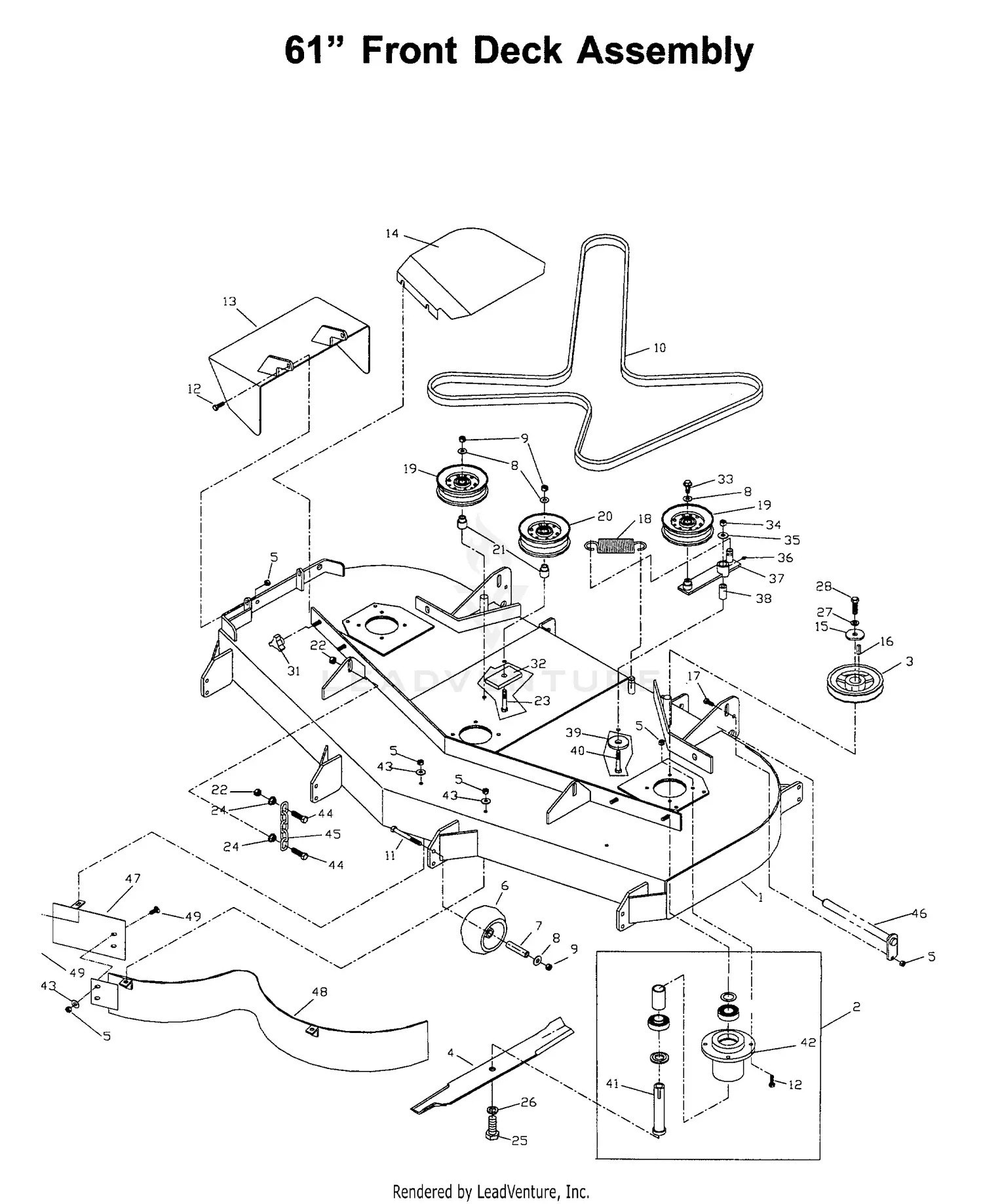 Husqvarna ZTH 6127 KOA - 968999201 (2006-04) Parts Diagrams
