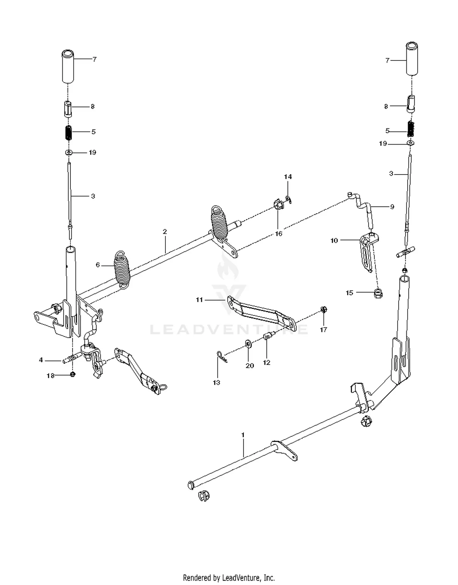 Husqvarna RZ54i - 967003603 (2012-12) Parts Diagrams