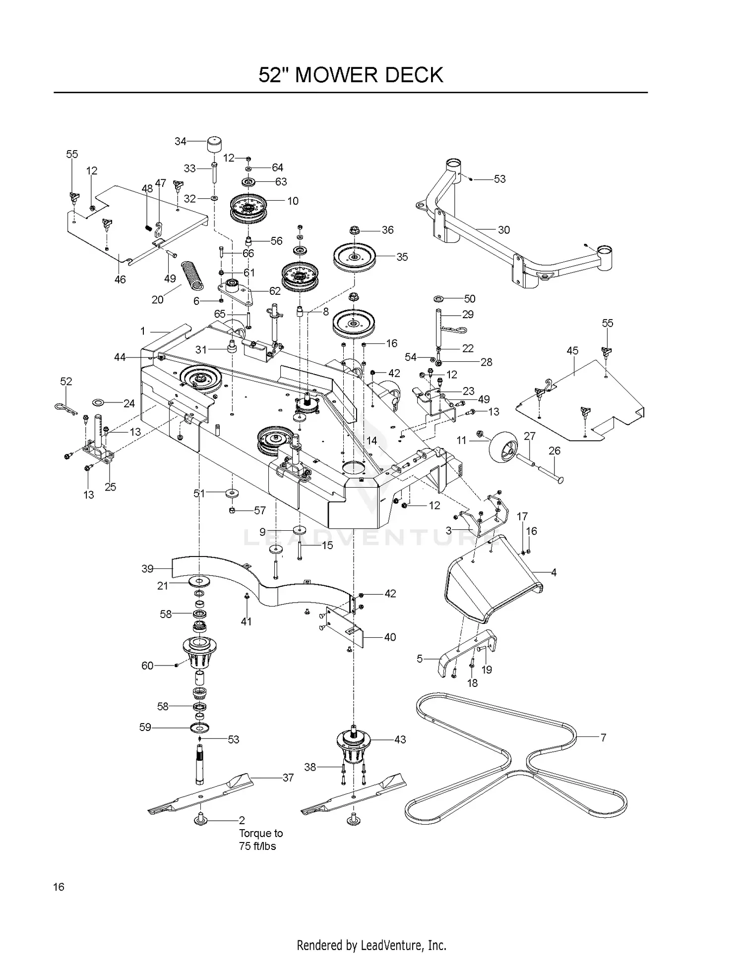 Husqvarna WHF5223 (2009-09) Parts Diagrams