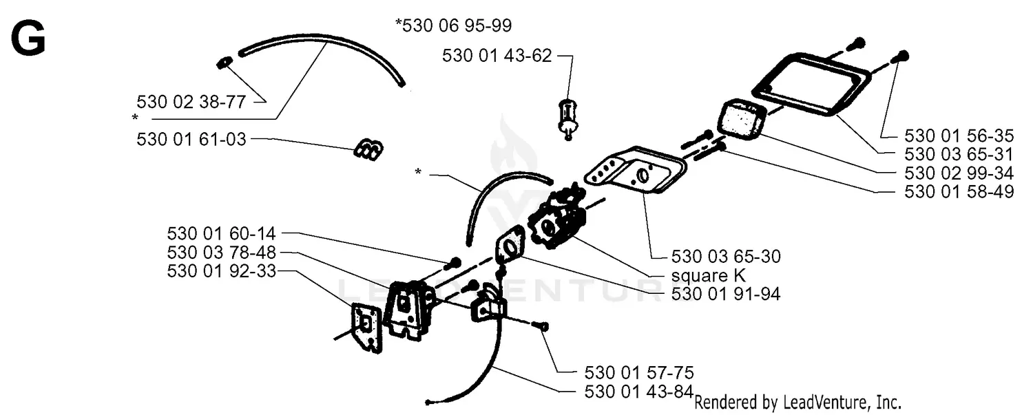 Current Top Part Husqvarna 18H (19960900001-Current) Parts Diagrams