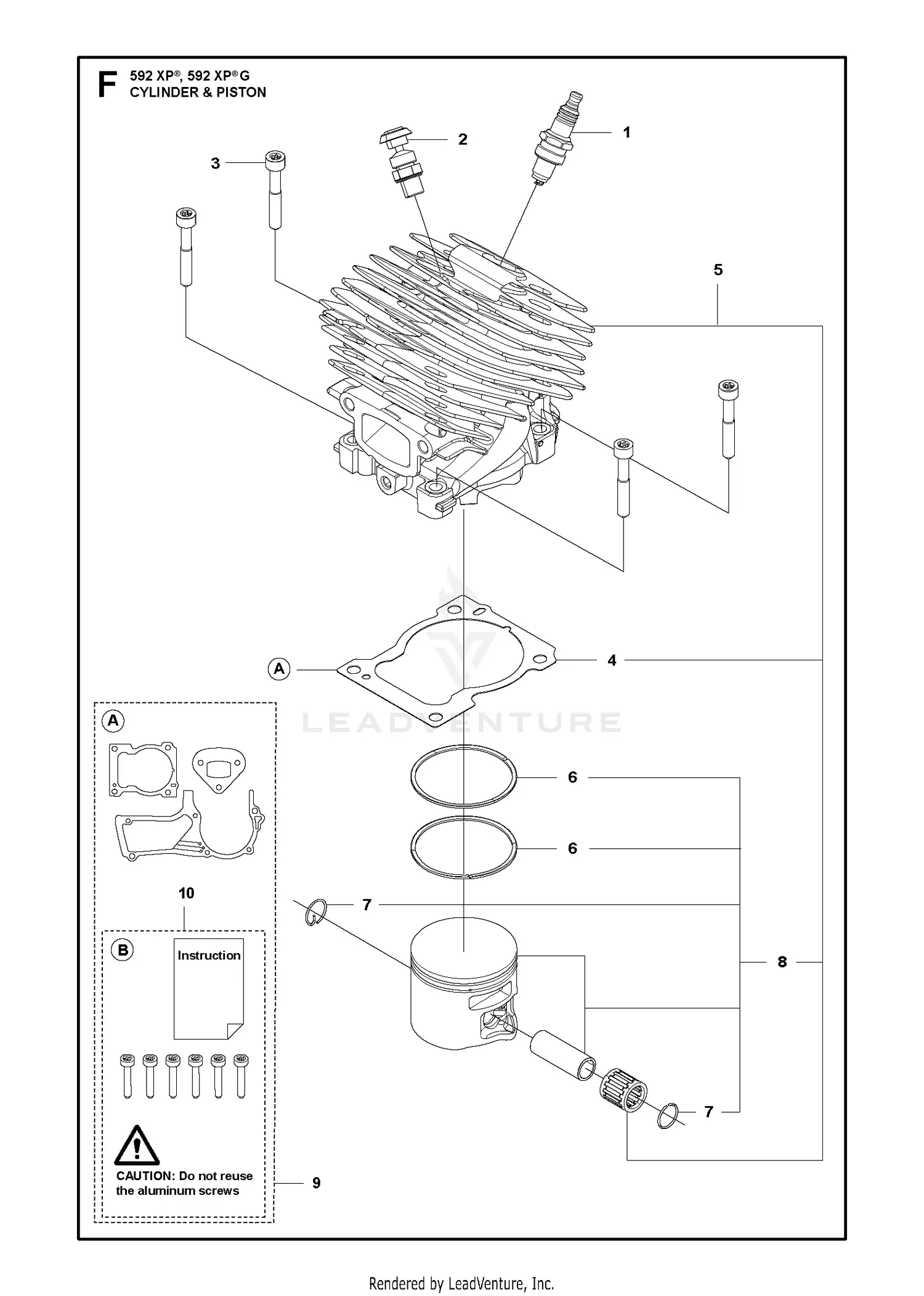 切切ページ Husqvarna 592 XP®, 592 XP® G (592 XP® G) Parts Diagrams