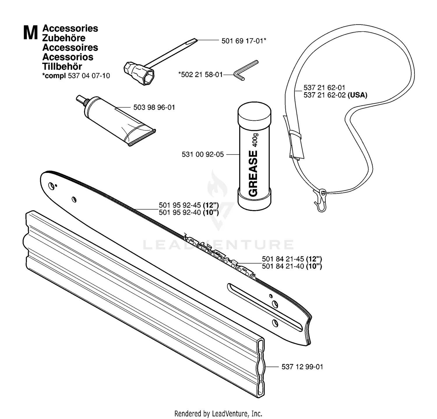 Current Top Part Husqvarna 323P (20062700001-Current) Parts Diagrams