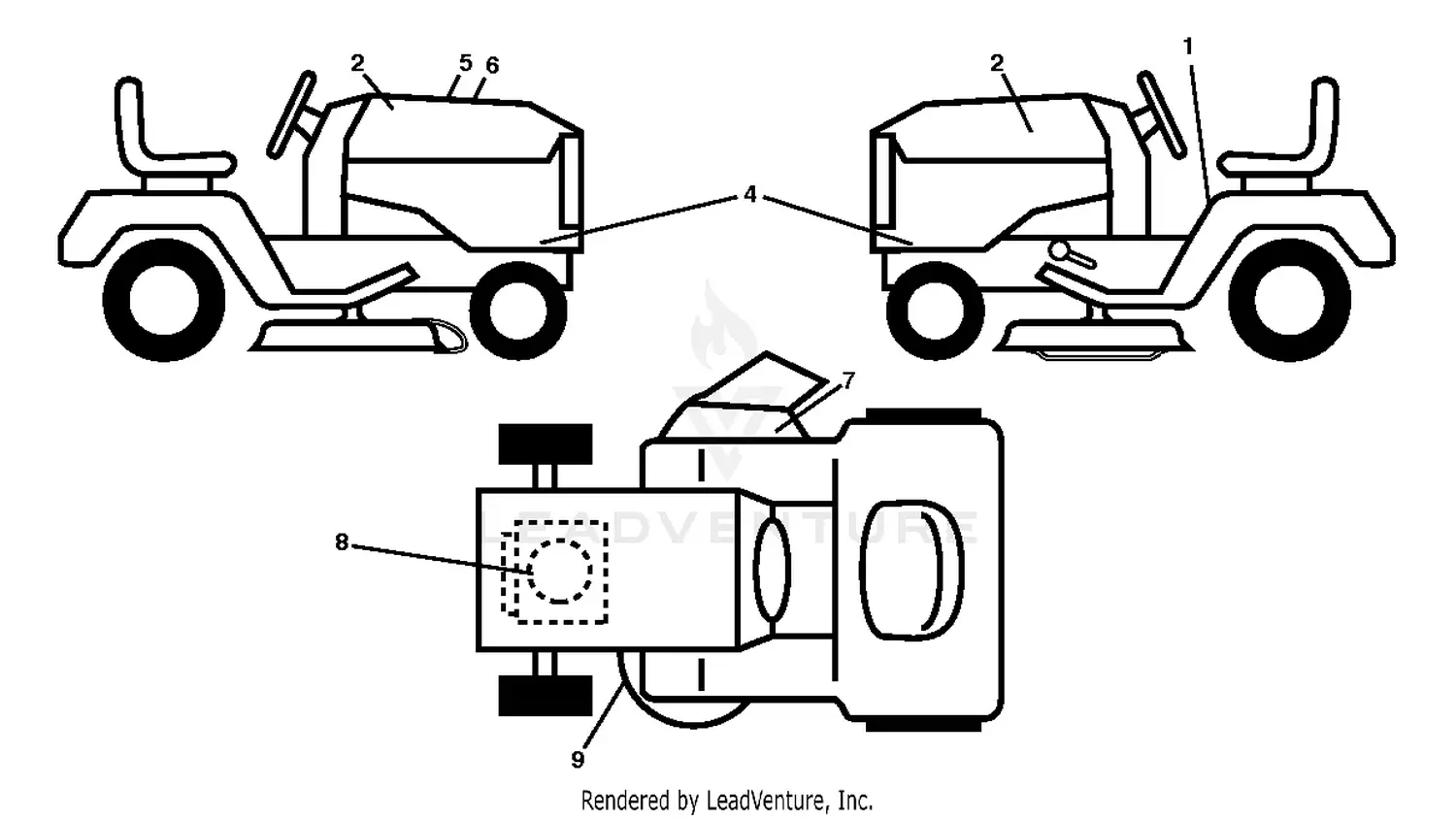 Husqvarna YTH1842 - 223810 (2017-12) Parts Diagrams