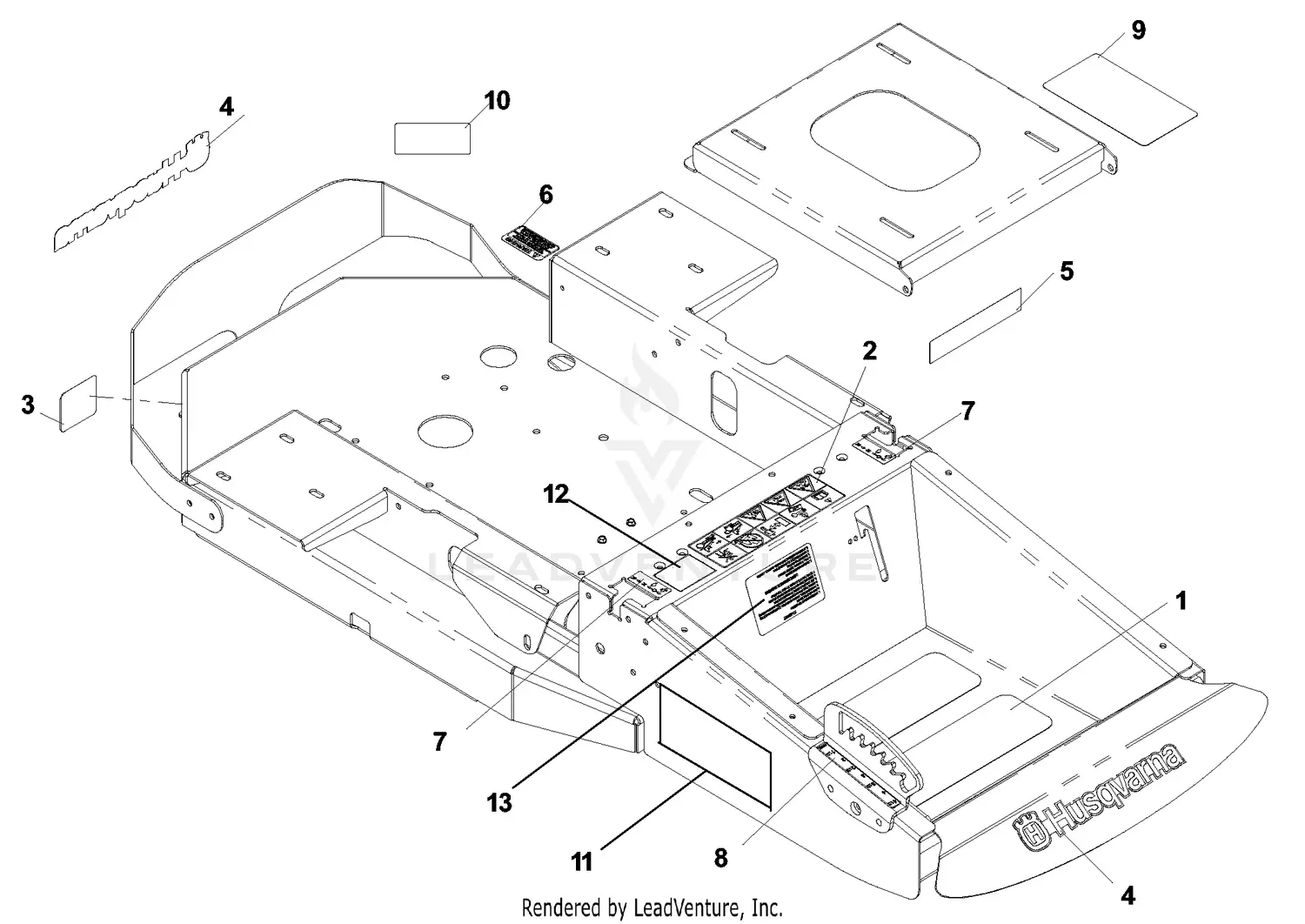 Husqvarna CZ 4817 KOA (968999220) (2002-11) Parts Diagrams