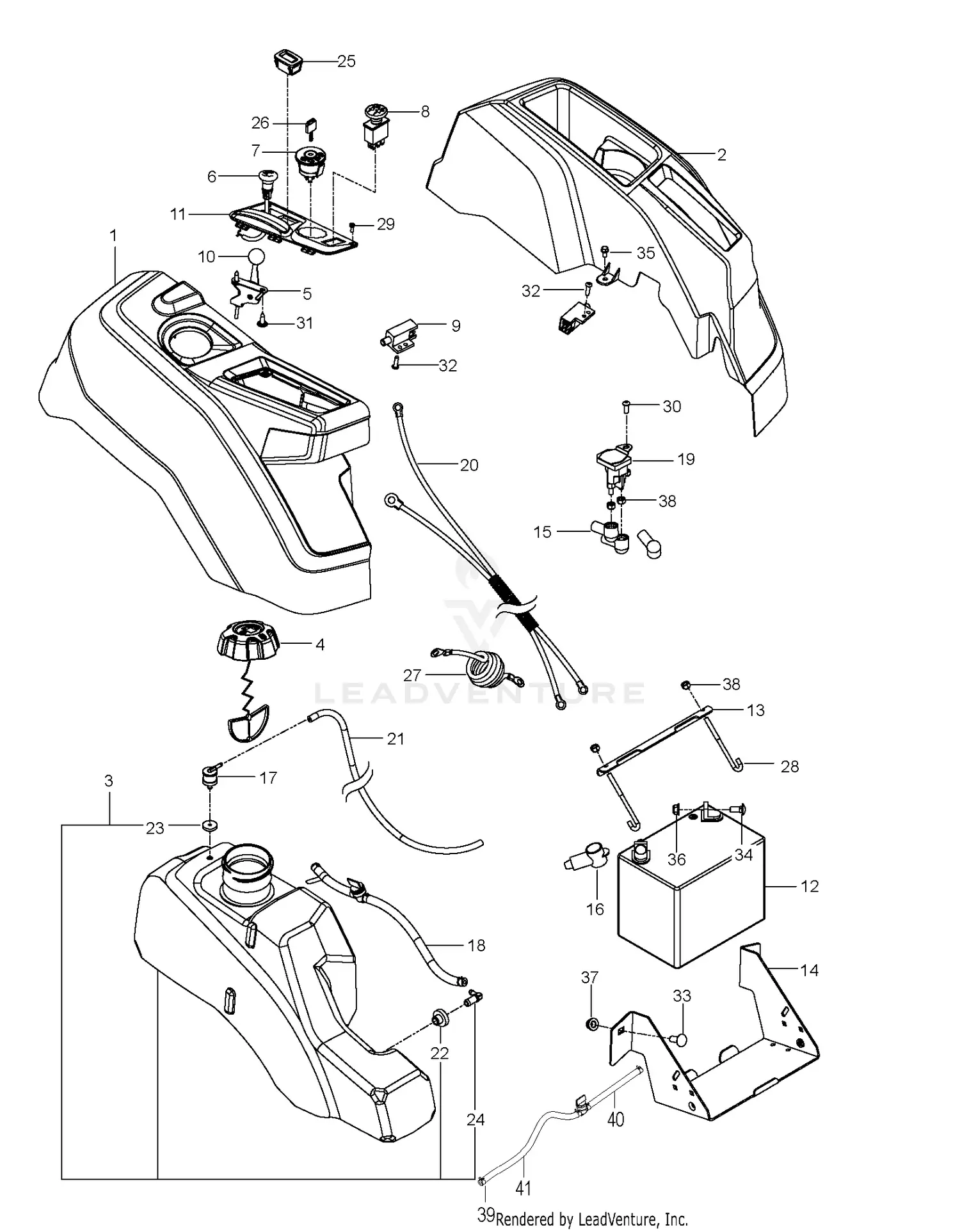 Husqvarna Z 248F Parts Diagrams