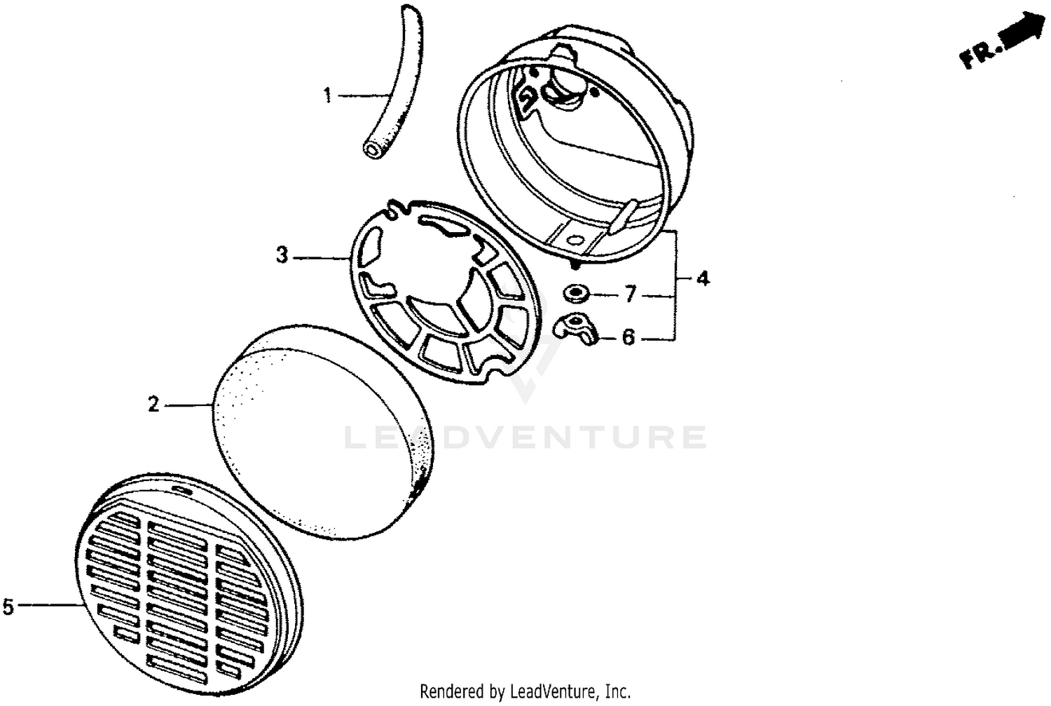 Honda G300 QB6 ENGINE, JPN, VIN# G300-1000001 TO G300- 1457696