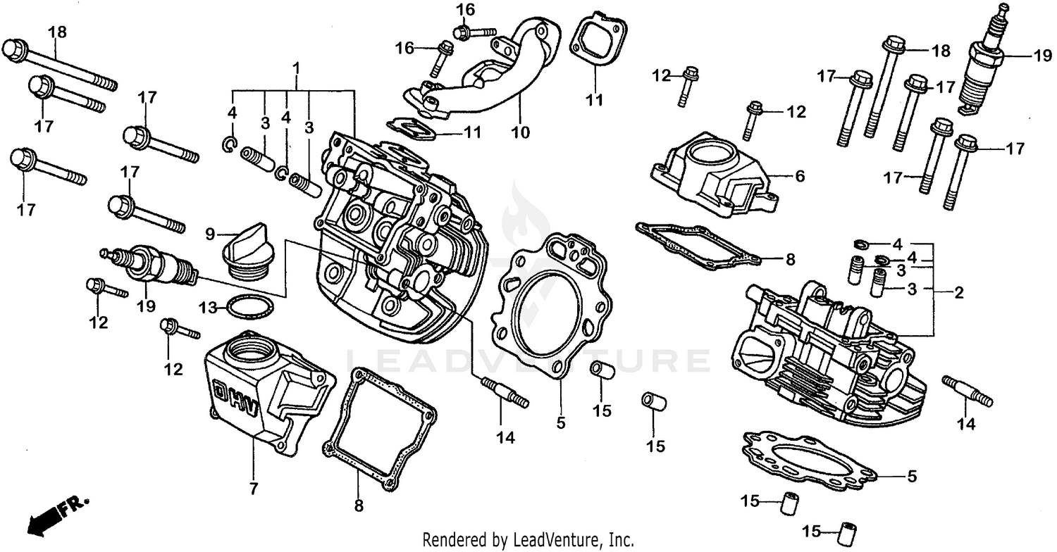Honda EB11000 A GENERATOR, JPN, VIN# EZCQ-3000001 Parts Diagrams