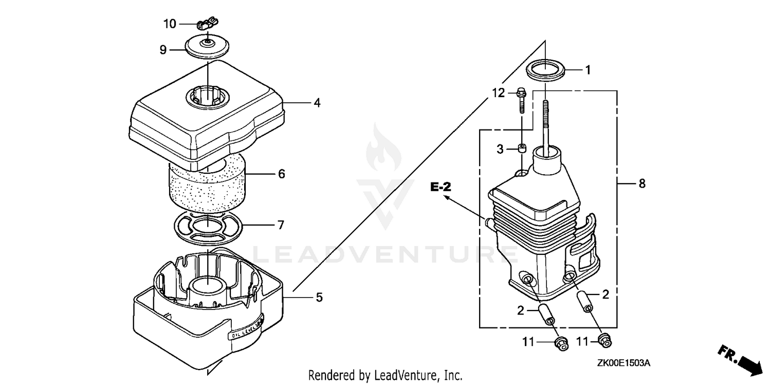 Hana＊確認用 Honda GX200 QAB2/A ENGINE, JPN, VIN# GCAE-1900001 TO GCAE-9999999