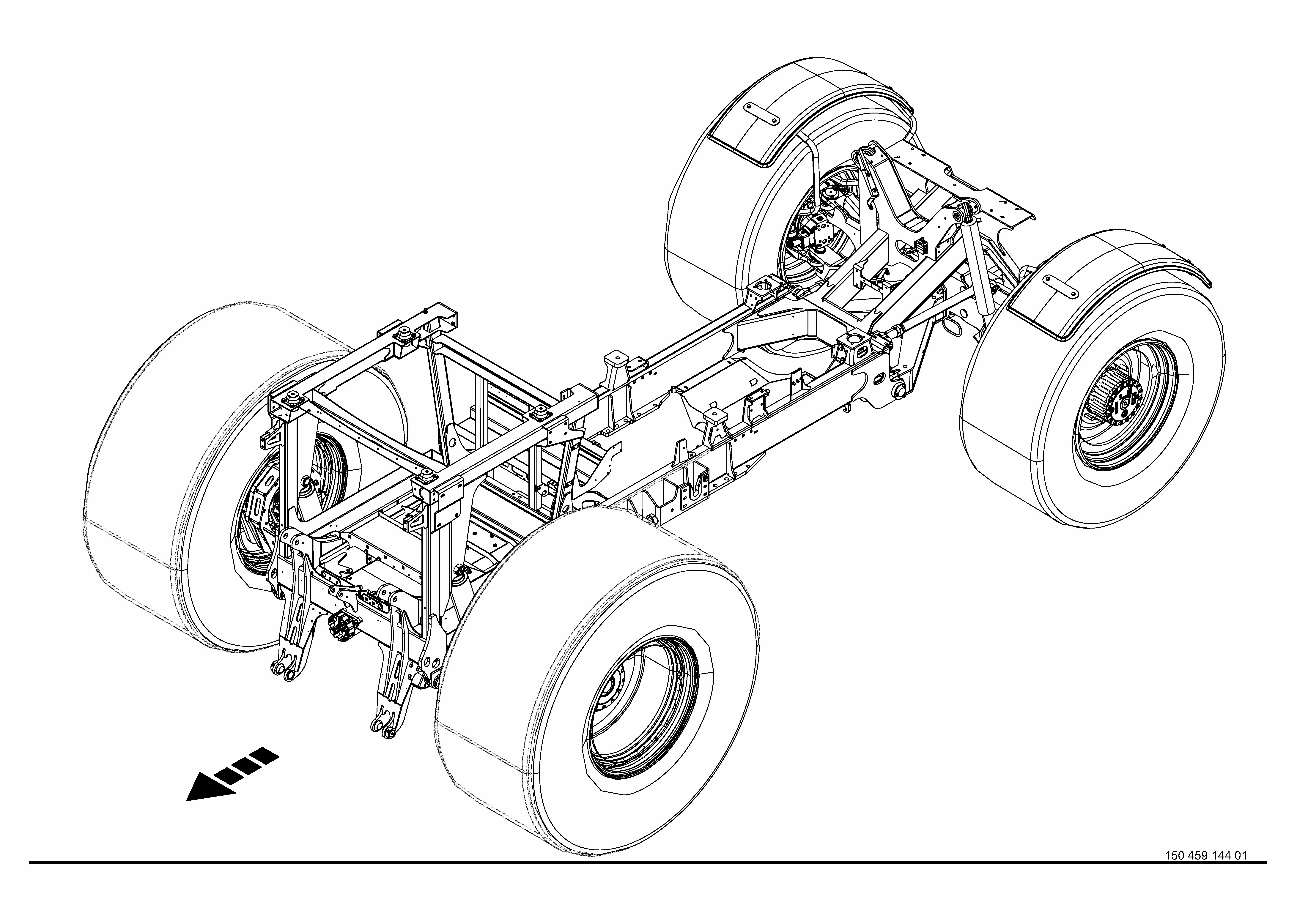 Krone BiG M 450 CR - BM105-17 Parts Diagrams