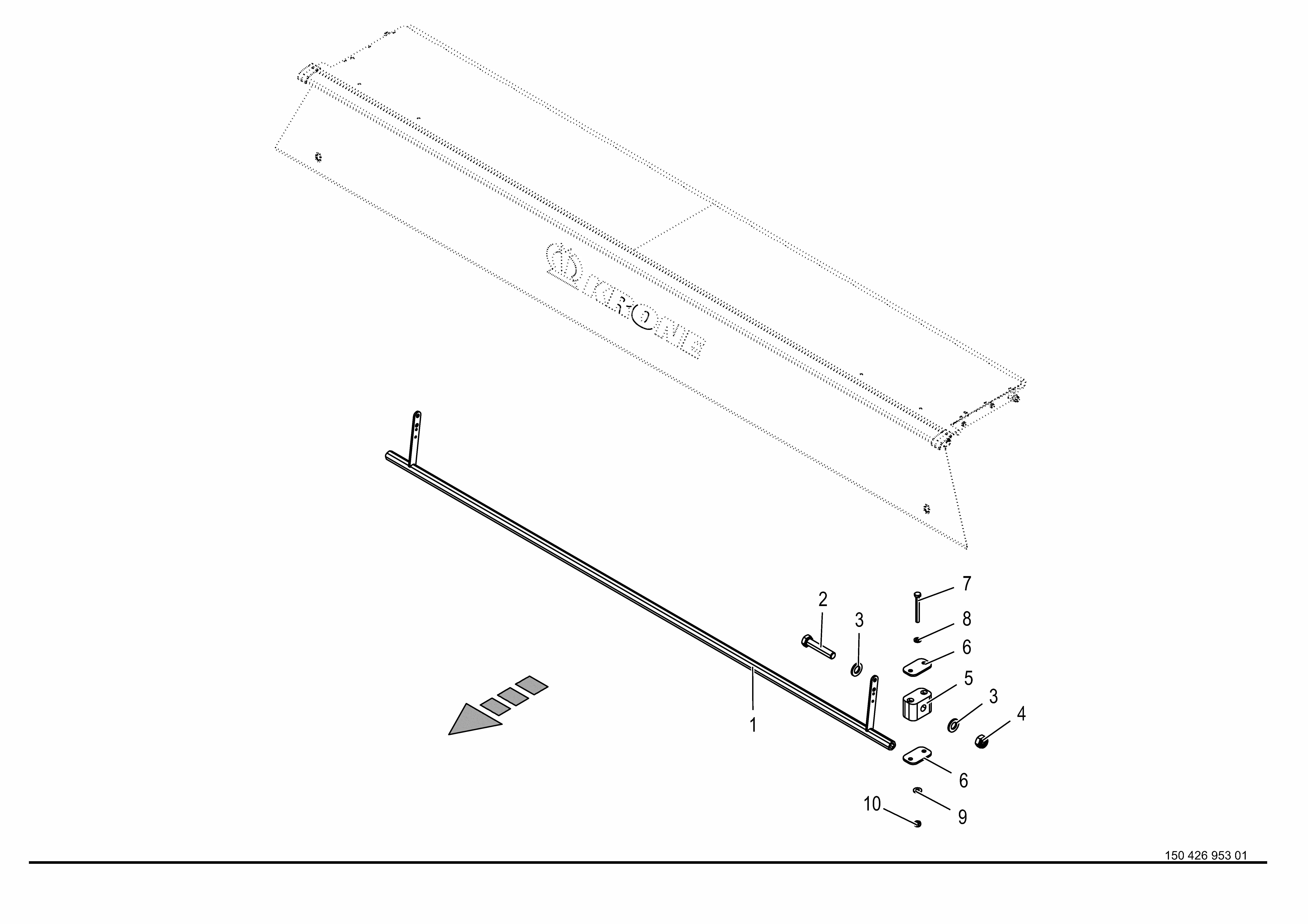 Krone EasyCut F 320 CR S/N 875000 - 893144 Parts Diagrams