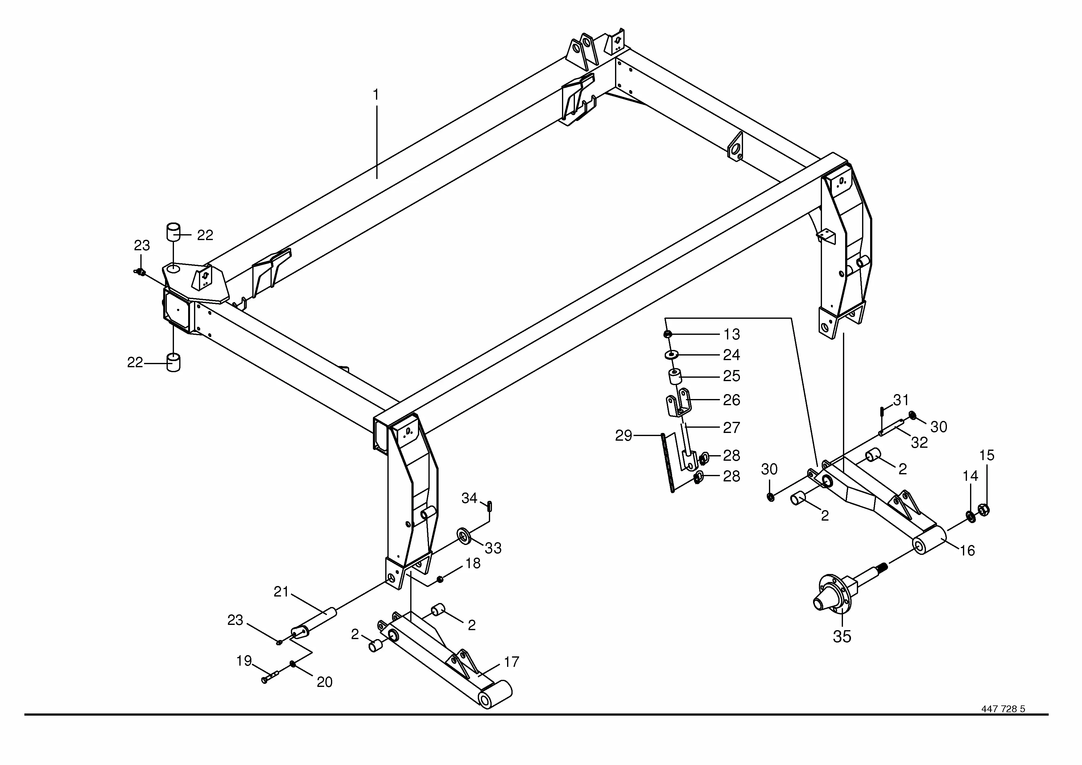 Krone AMT 283 CV / 283 CRI / 323 CV / 323 CRI S/N 486135 - 700000