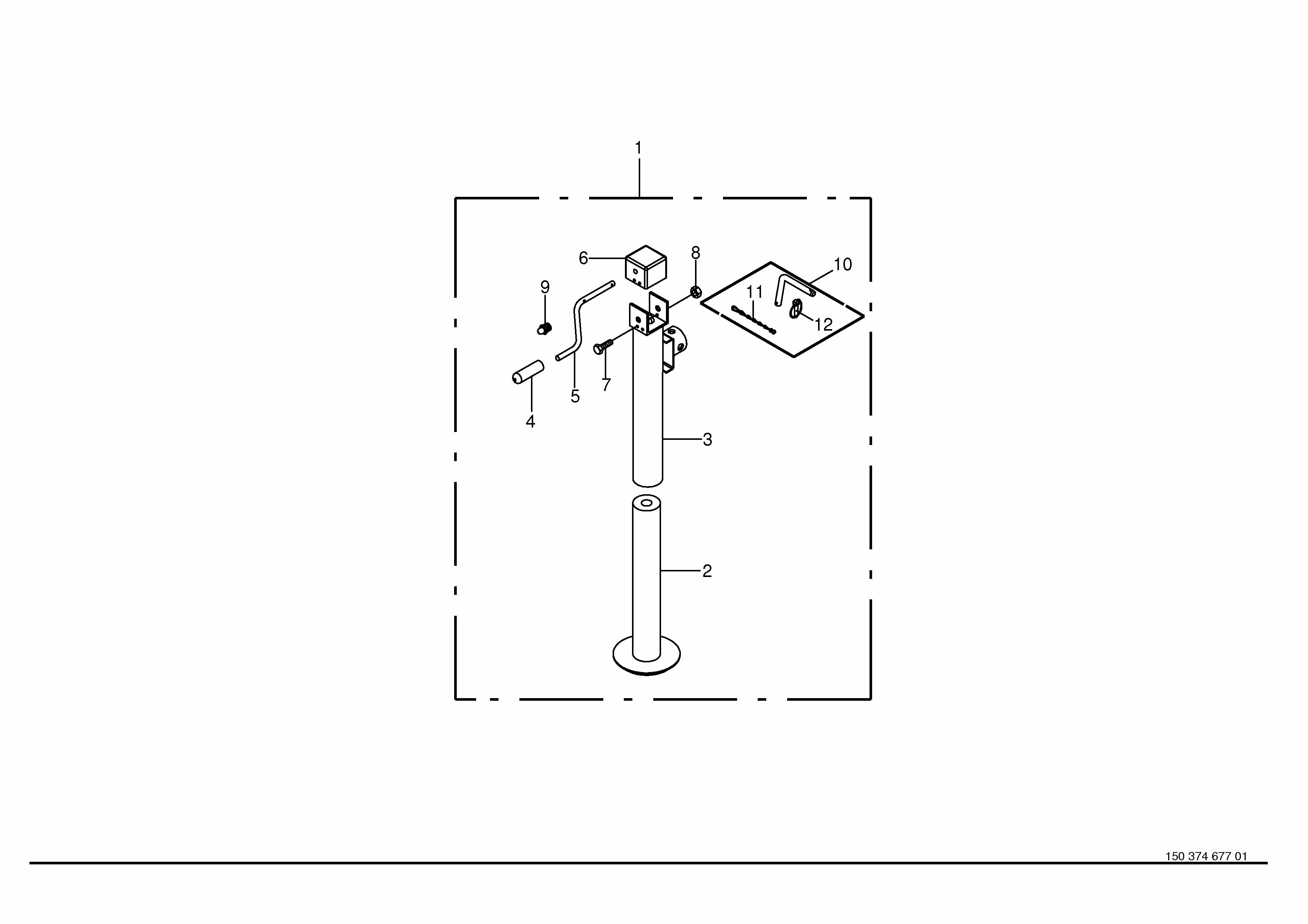 Krone KW 7.82/6X7 T S/N 745100 - Parts Diagrams