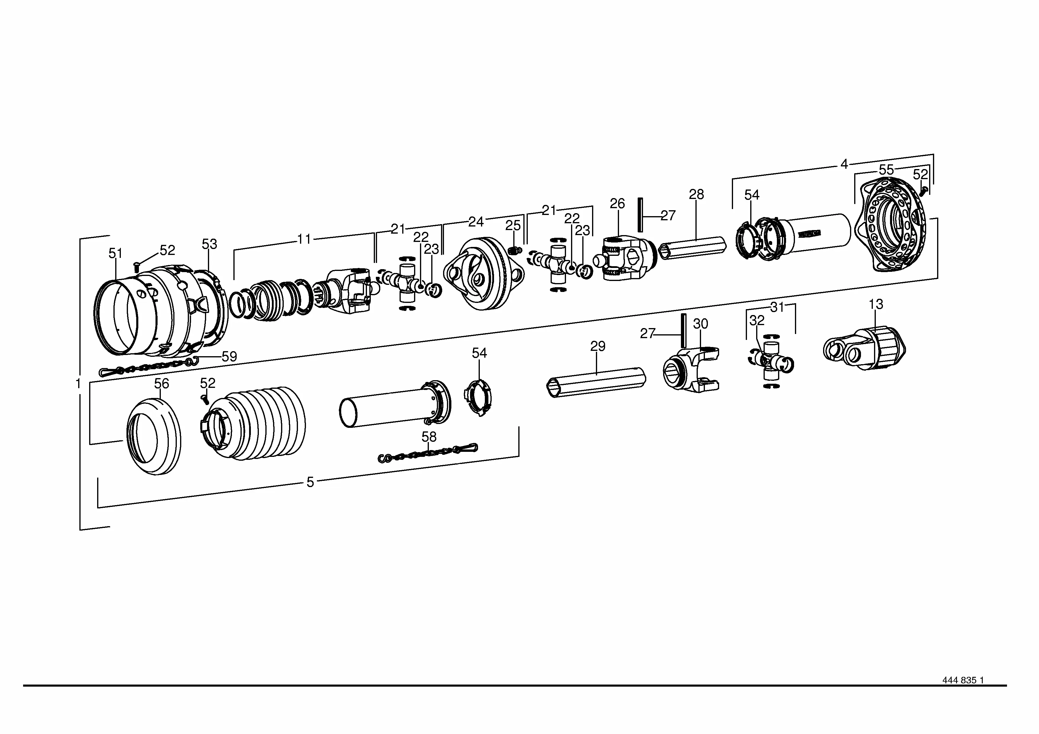 Krone Swadro 38 T / 42 T S/N 742900 - 906600 Parts Diagrams