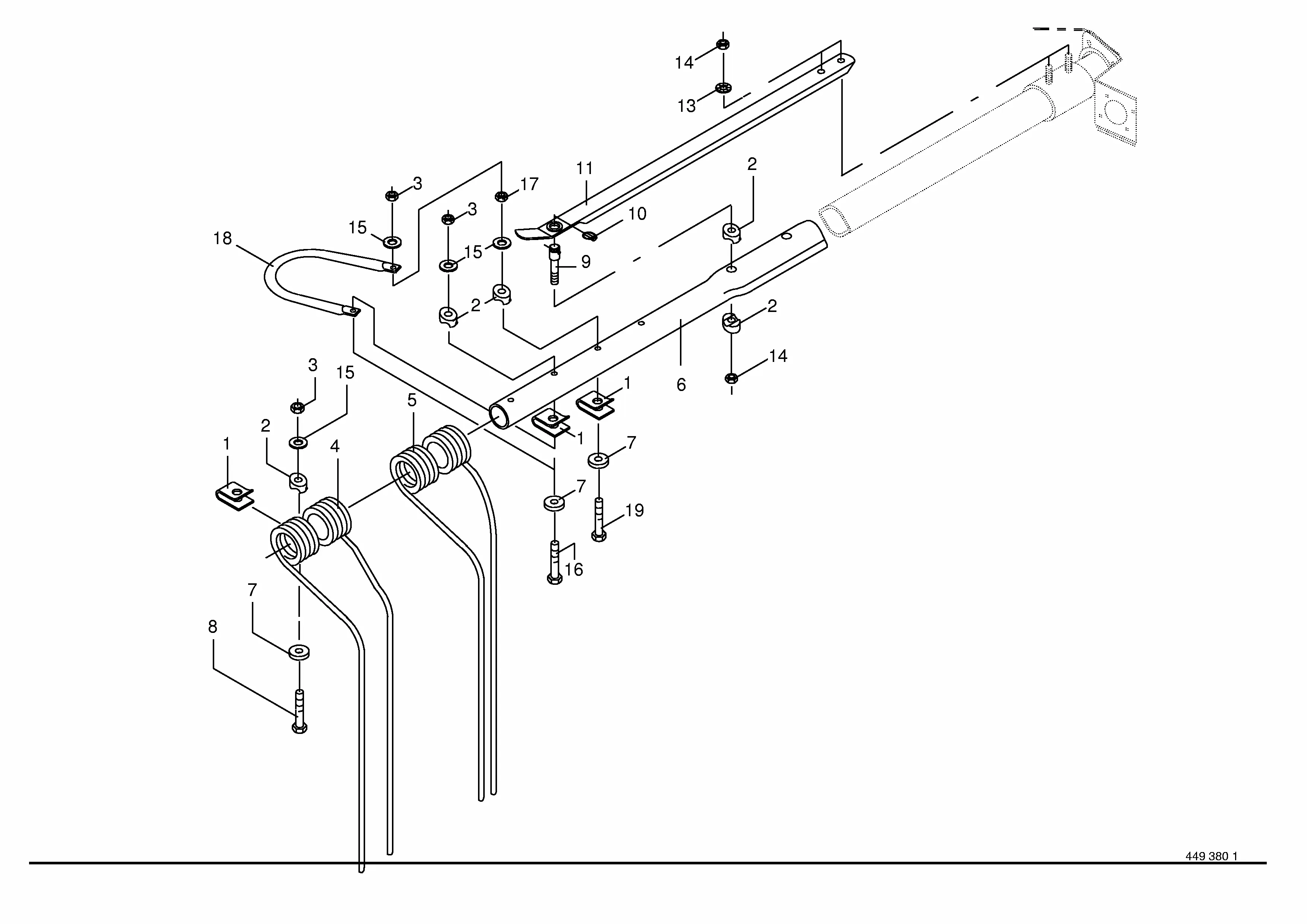 Krone Swadro 1201 S/N 465100 - 487999 Parts Diagrams