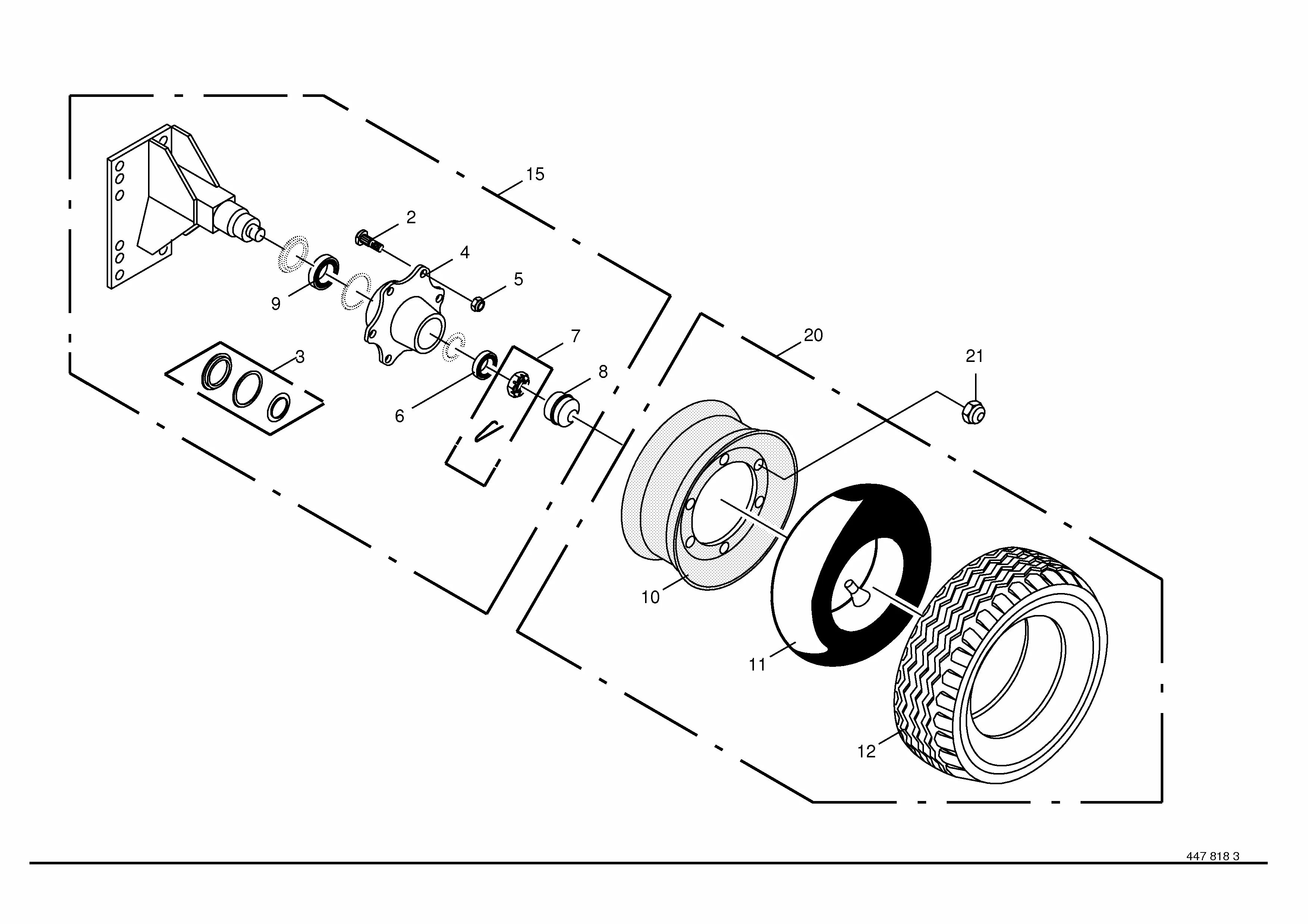 Krone KR 130 / 160 - south africa S/N 385000 - 700000 Parts Diagrams