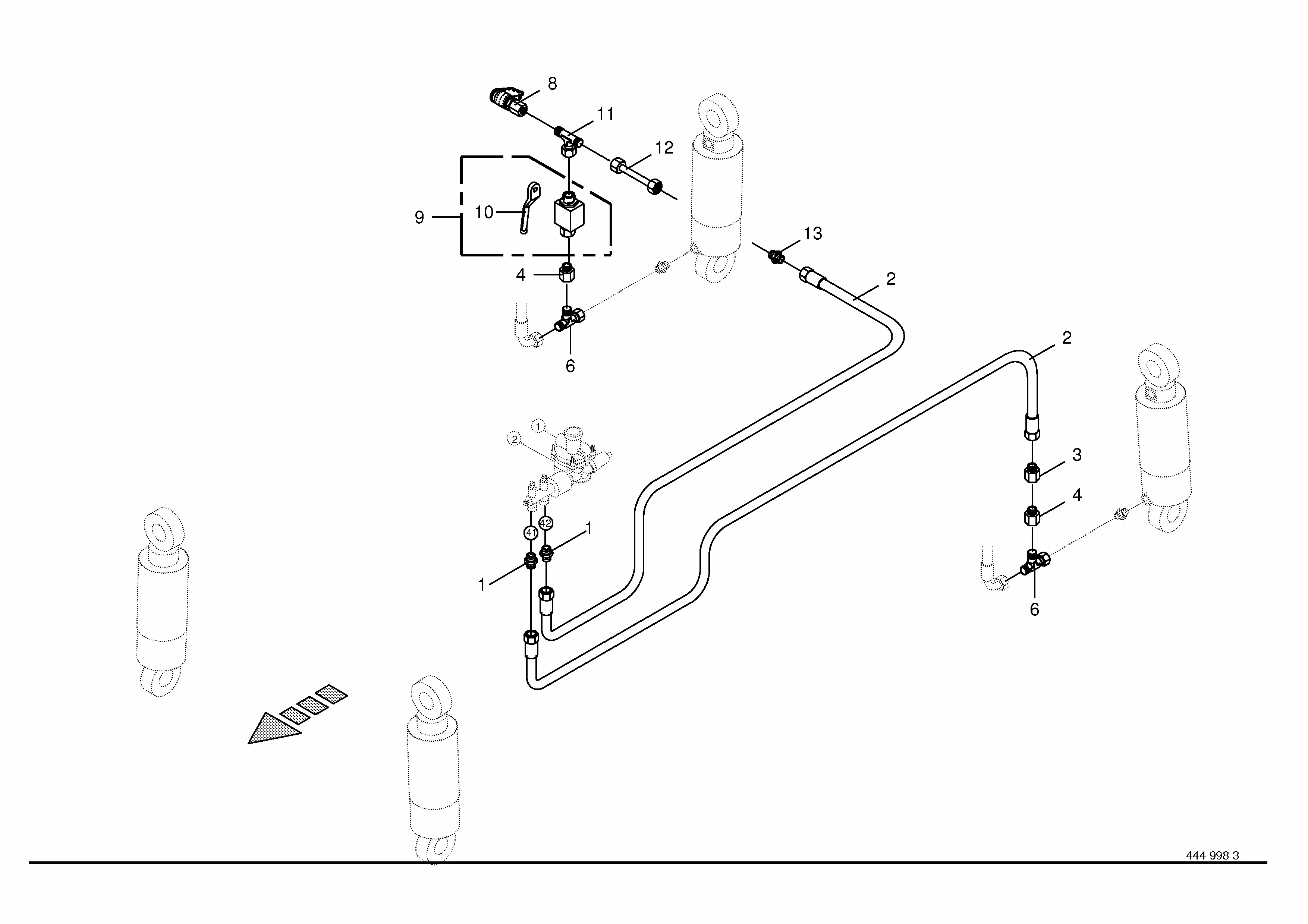 ノブページ Zx200-3 Zx270-3 Excavator Engine Parts 4HK1 Thermostat 8