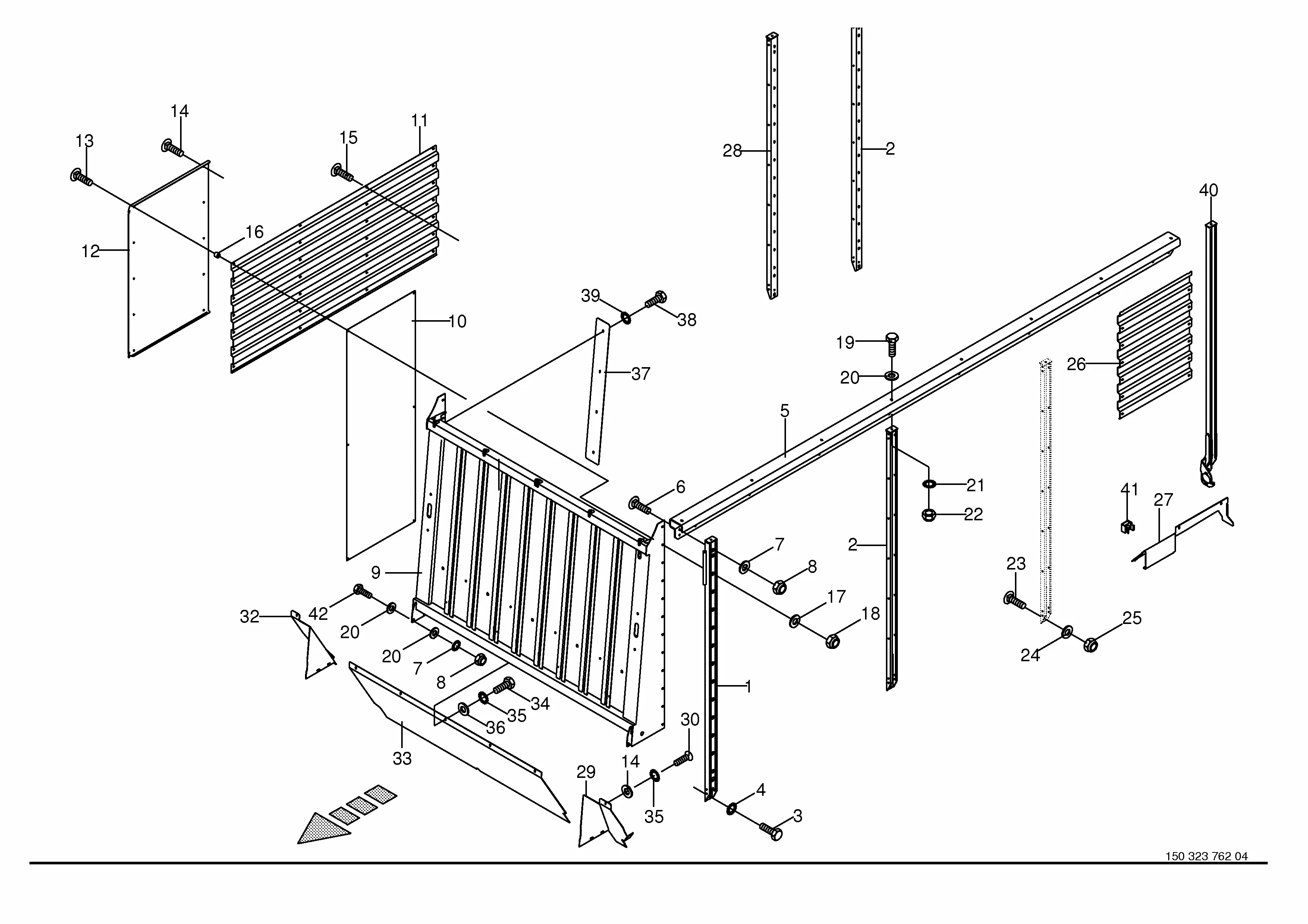 Krone ZX 350-GD / ZX 400-GD / ZX 450-GD / ZX 550-GD S/N 756129