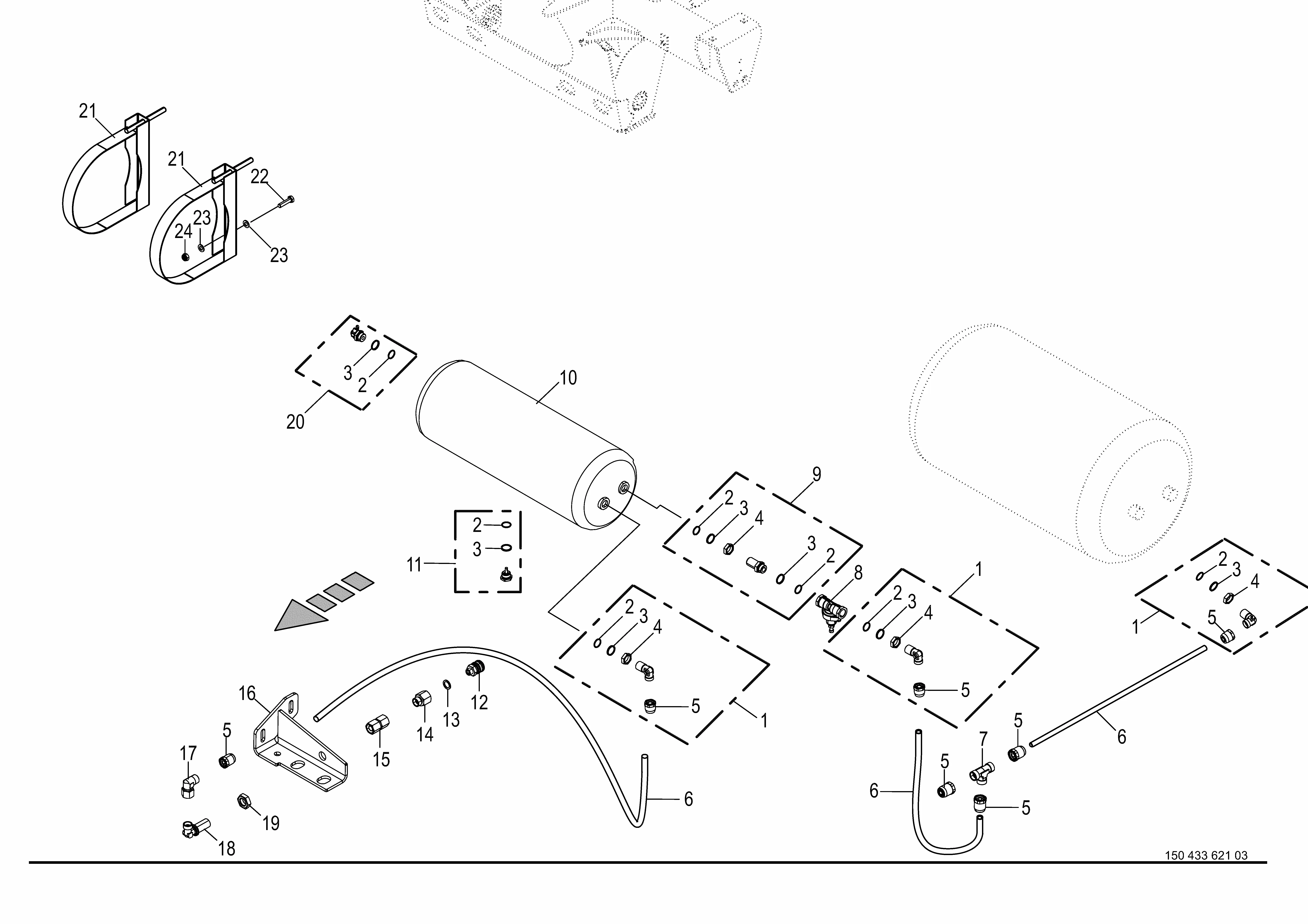 Krone ZX 400-GL -1 / ZX 450-GL -1 / ZX 550-GL -1 S/N 930001